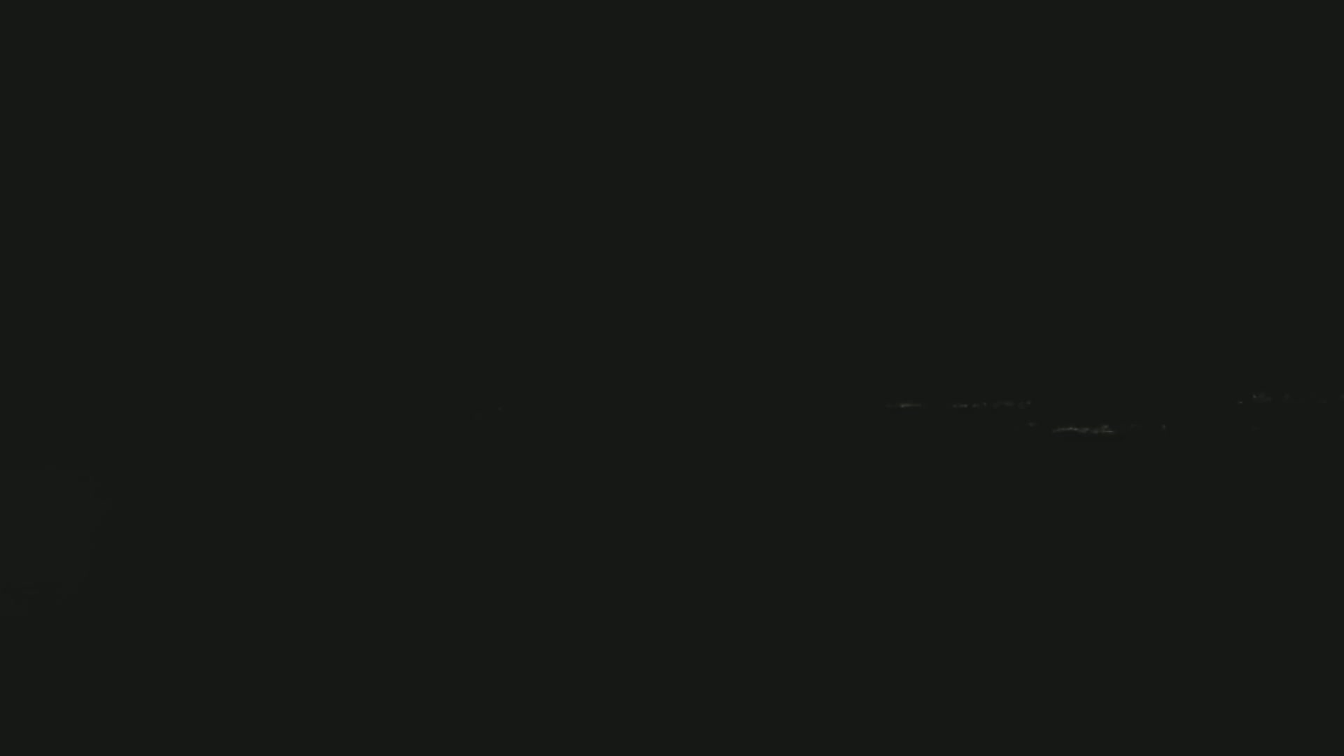 A mostly black image shows a faint, horizontal line of light at the bottom.