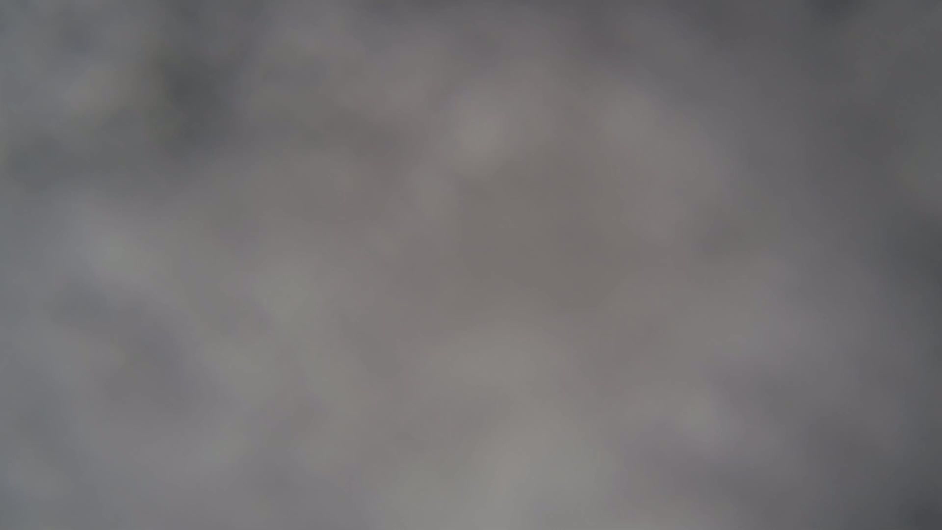The image shows a blurry, overcast sky.