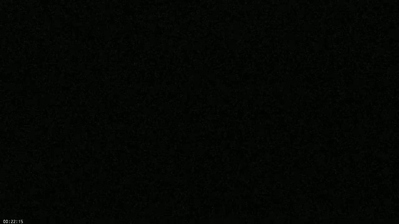 The image shows a completely black screen.