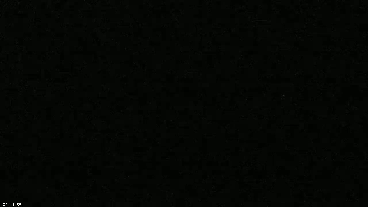 The image is completely black.