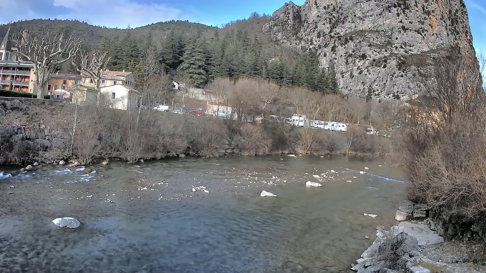 Castellane Verdon River Coast Live  Cam - Castellane, Alpes-de-Haute-Provence, Provence-Alpes-Cote d’Azur, France