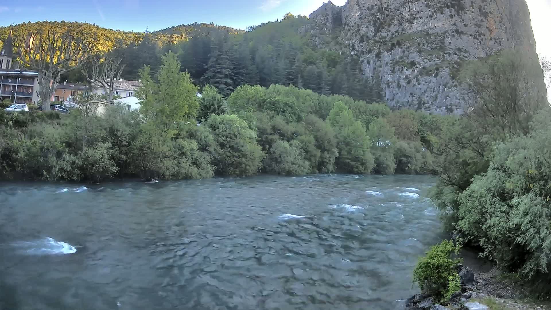 Castellane Verdon River Coast Live  Cam - Castellane, Alpes-de-Haute-Provence, Provence-Alpes-Cote d’Azur, France