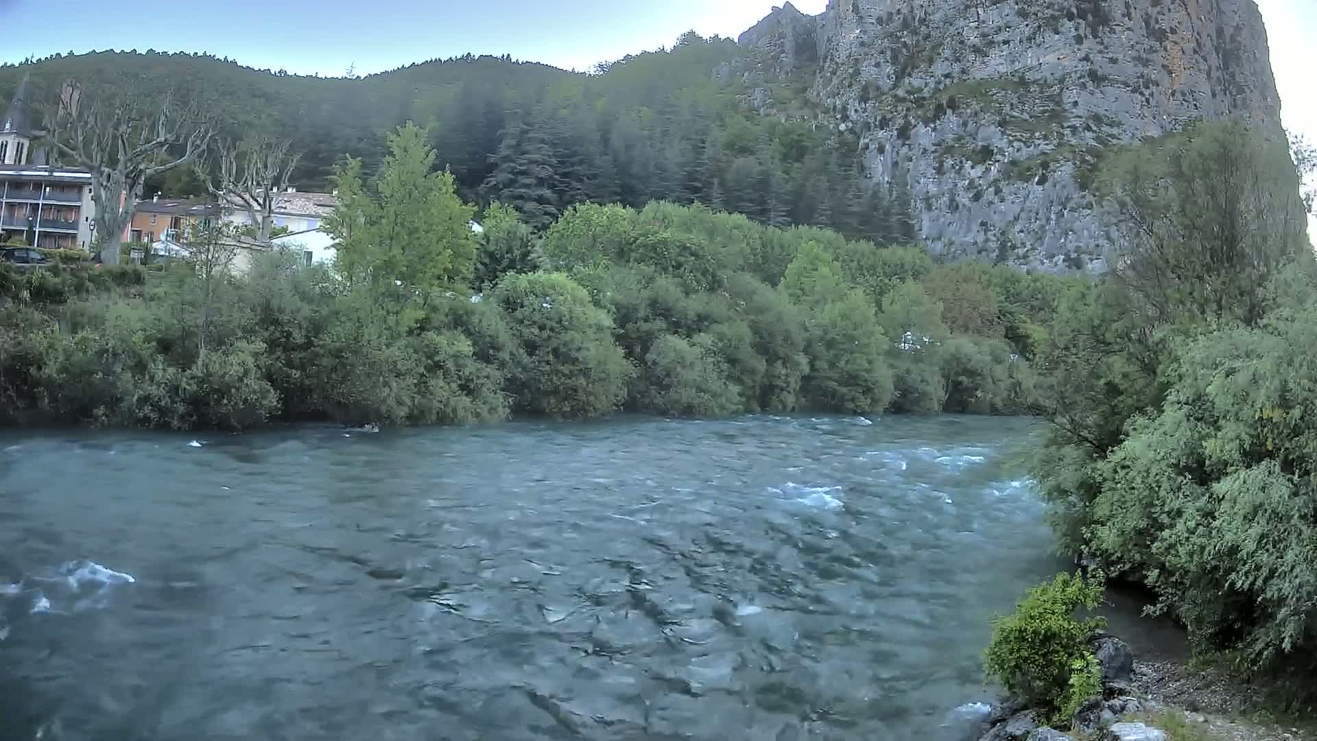 Castellane Verdon River Coast Live  Cam - Castellane, Alpes-de-Haute-Provence, Provence-Alpes-Cote d’Azur, France