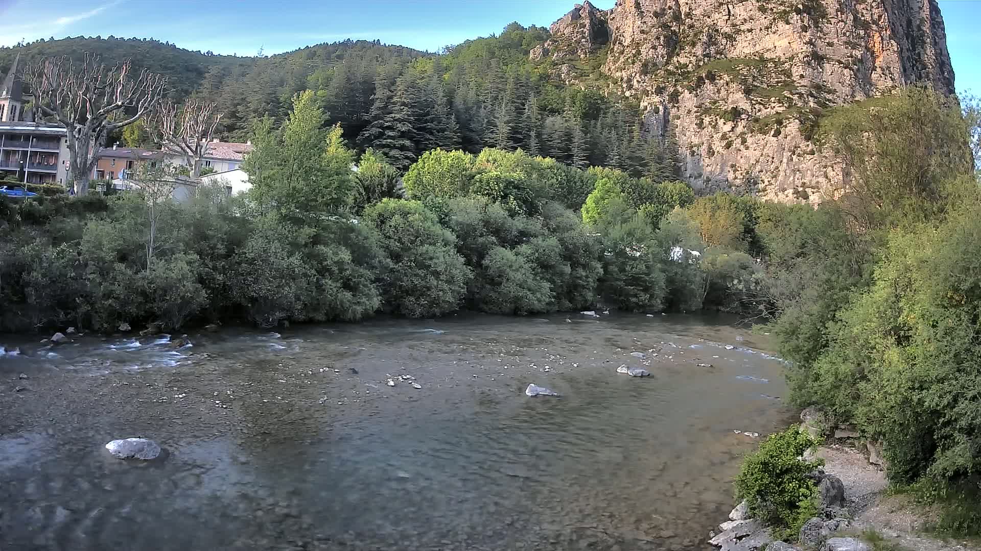 Castellane Verdon River Coast Live  Cam - Castellane, Alpes-de-Haute-Provence, Provence-Alpes-Cote d’Azur, France