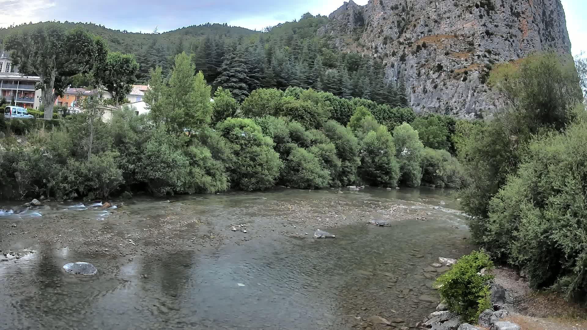 Castellane Verdon River Coast Live  Cam - Castellane, Alpes-de-Haute-Provence, Provence-Alpes-Cote d’Azur, France