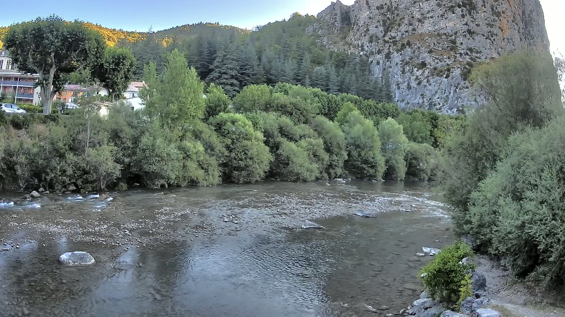 Castellane Verdon River Coast Live  Cam - Castellane, Alpes-de-Haute-Provence, Provence-Alpes-Cote d’Azur, France