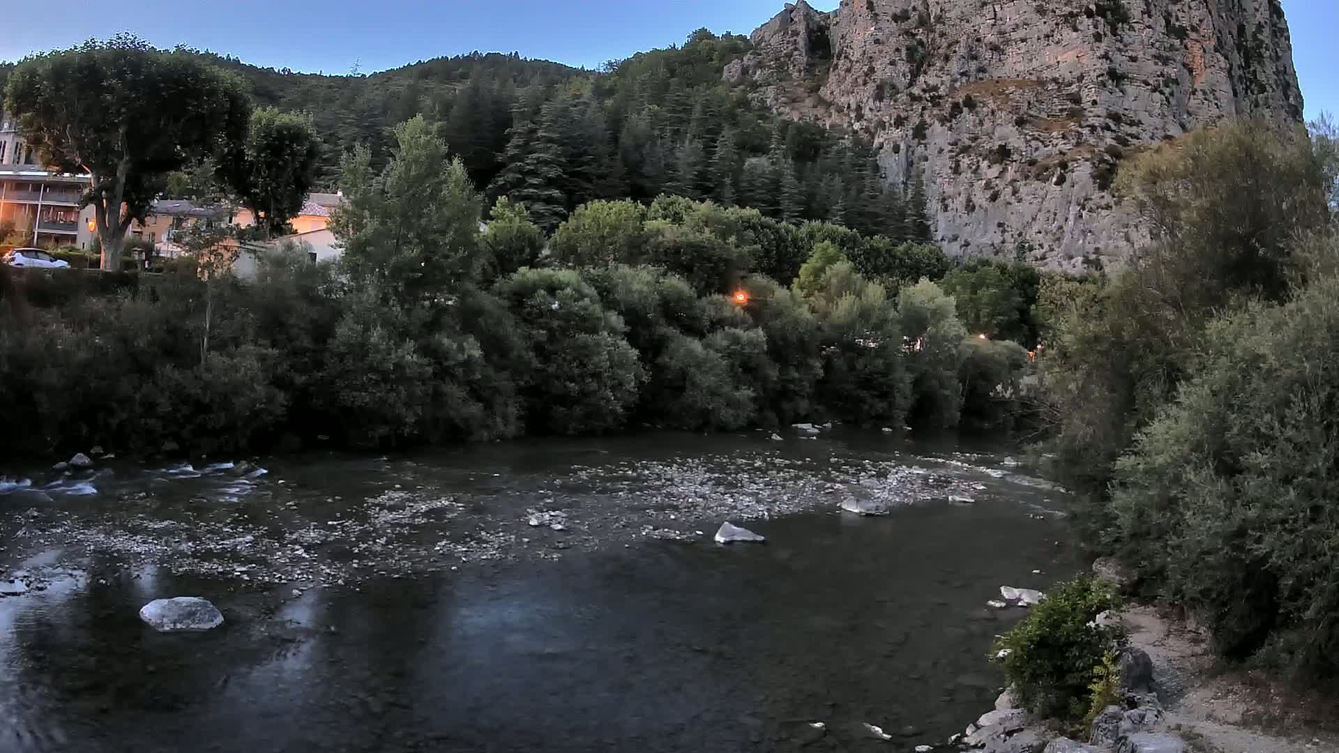 Castellane Verdon River Coast Live  Cam - Castellane, Alpes-de-Haute-Provence, Provence-Alpes-Cote d’Azur, France