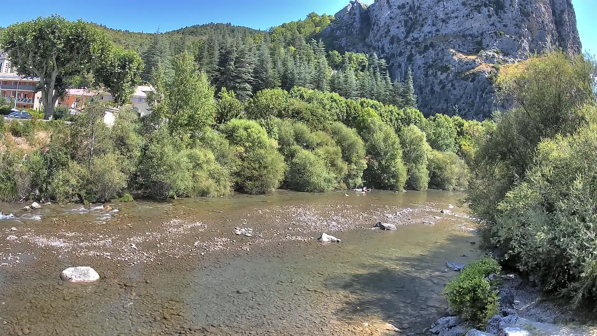 Castellane Verdon River Coast Live  Cam - Castellane, Alpes-de-Haute-Provence, Provence-Alpes-Cote d’Azur, France