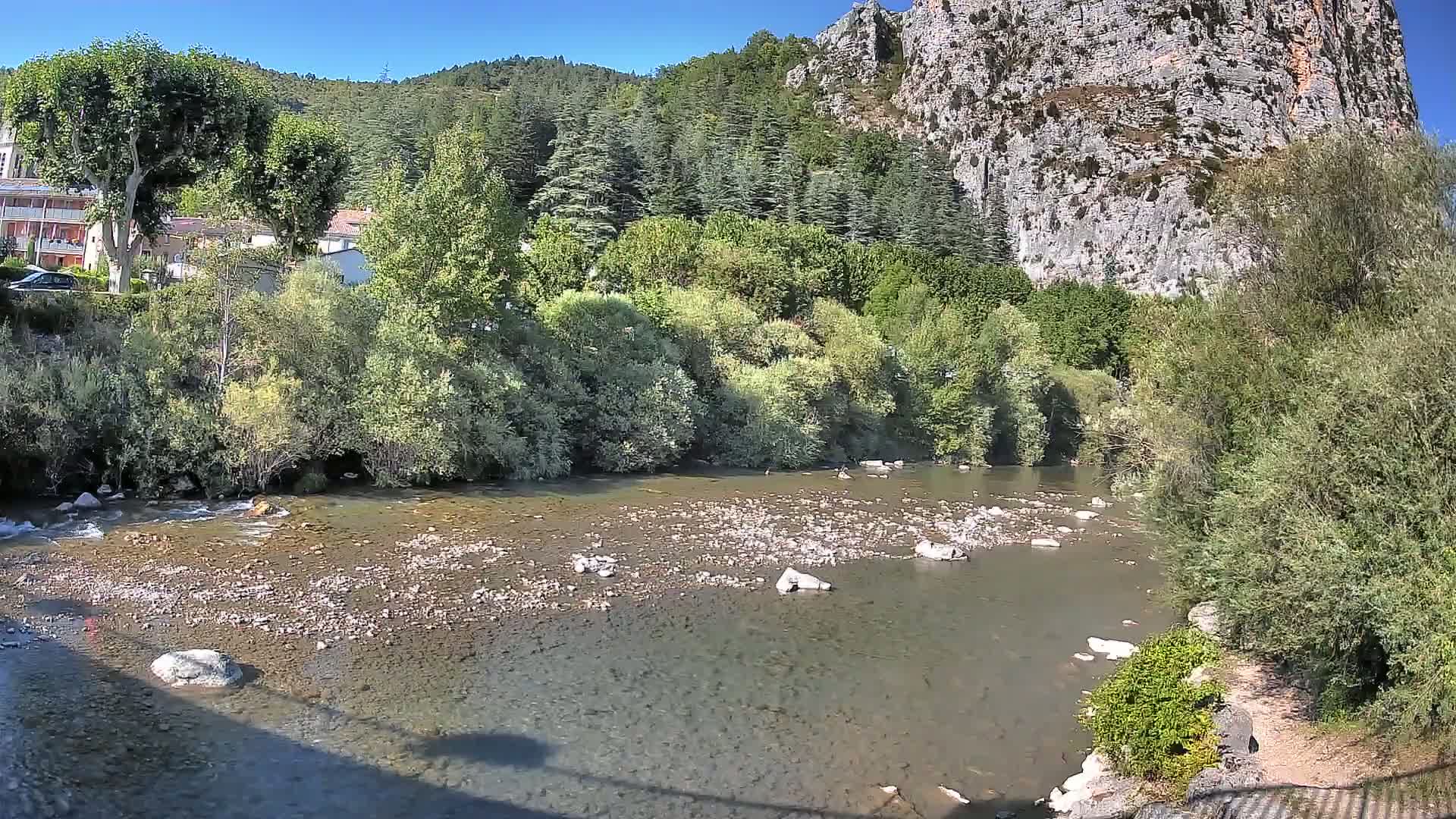 Castellane Verdon River Coast Live  Cam - Castellane, Alpes-de-Haute-Provence, Provence-Alpes-Cote d’Azur, France