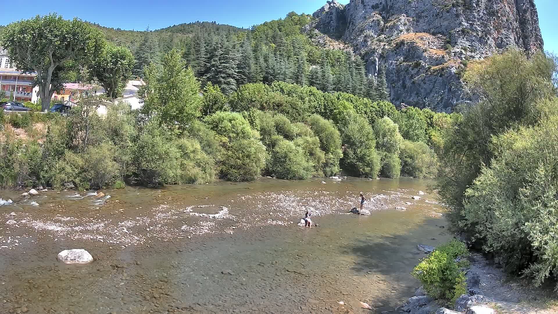 Castellane Verdon River Coast Live  Cam - Castellane, Alpes-de-Haute-Provence, Provence-Alpes-Cote d’Azur, France
