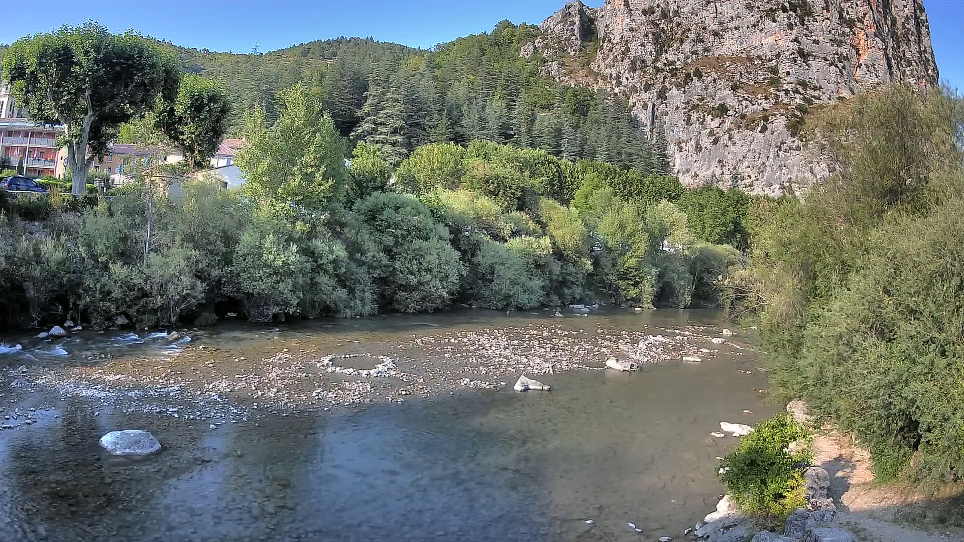 Castellane Verdon River Coast Live  Cam - Castellane, Alpes-de-Haute-Provence, Provence-Alpes-Cote d’Azur, France