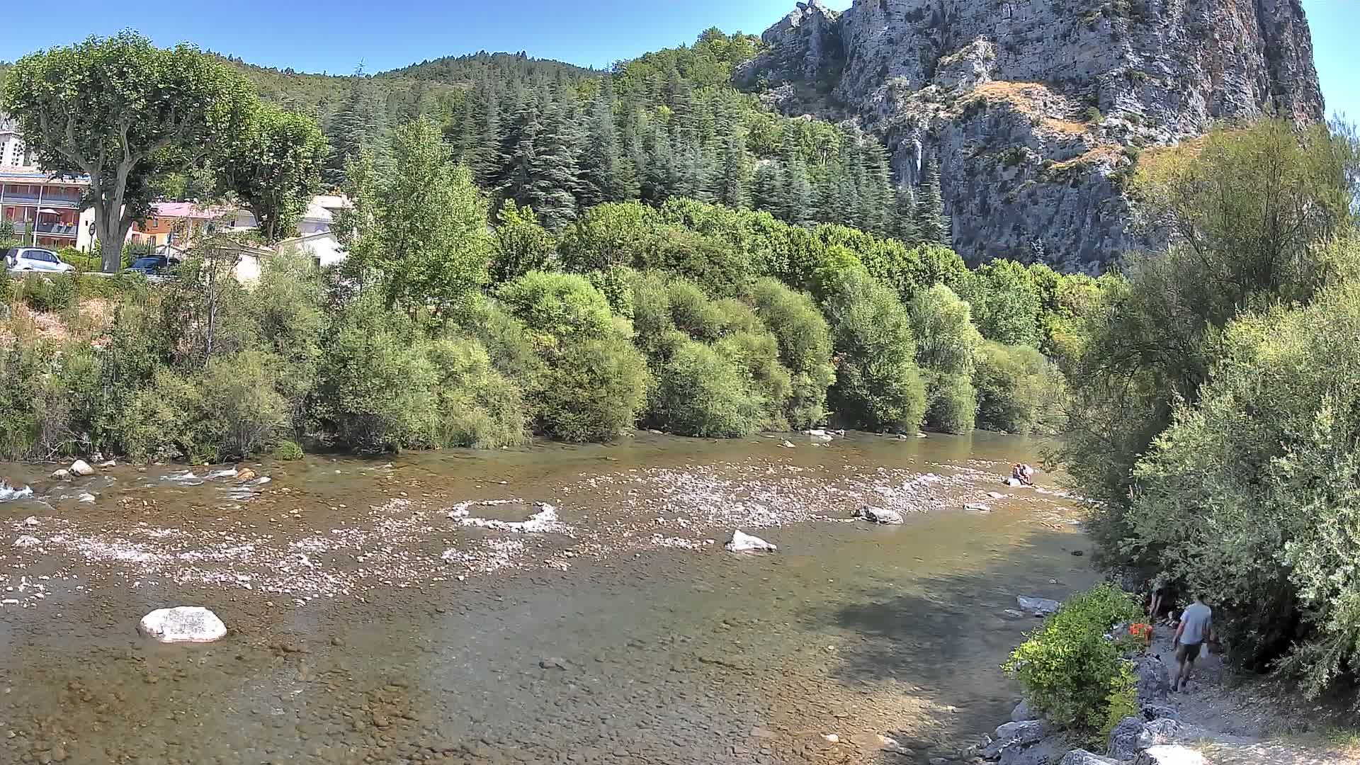 Castellane Verdon River Coast Live  Cam - Castellane, Alpes-de-Haute-Provence, Provence-Alpes-Cote d’Azur, France