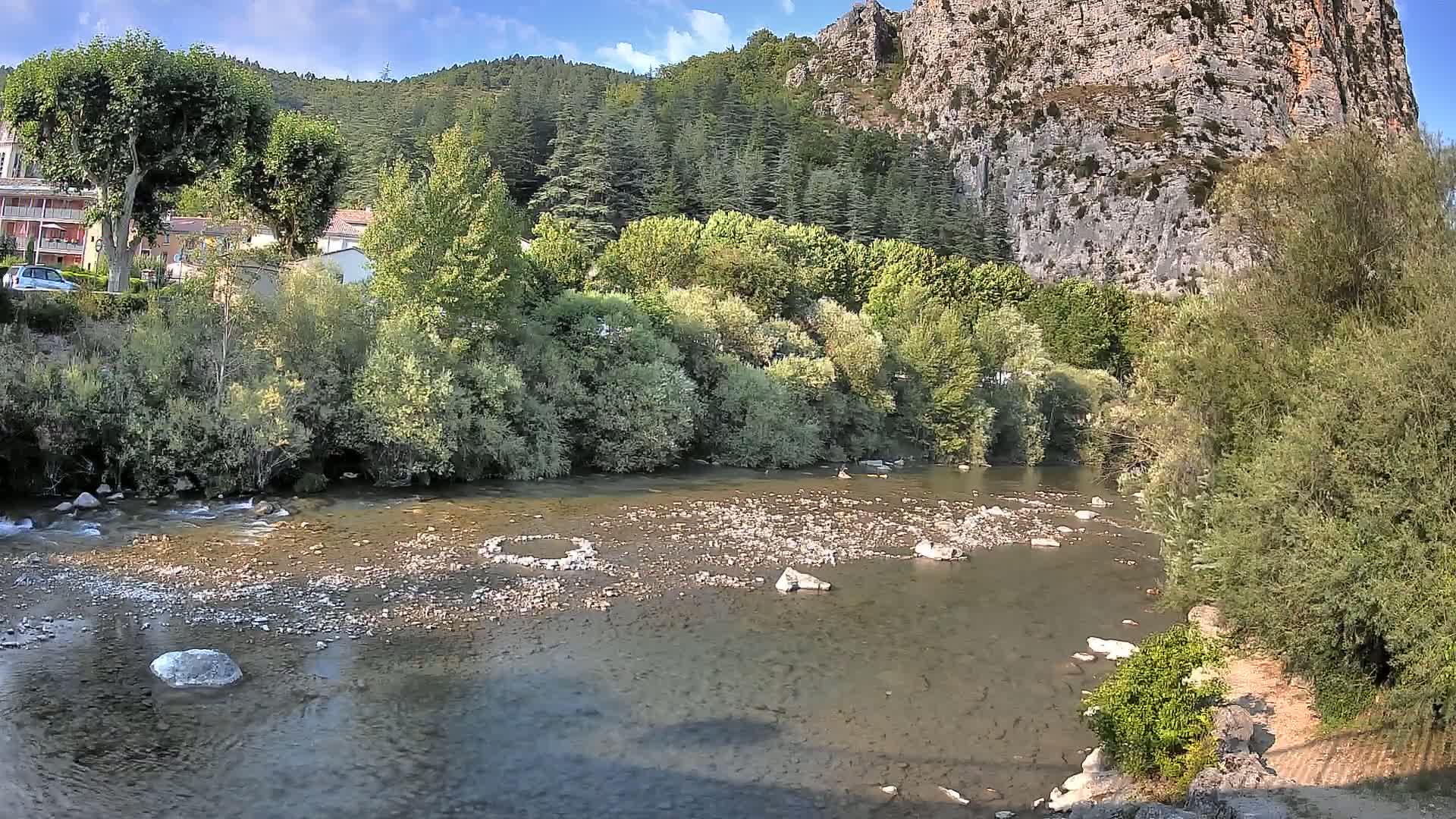 Castellane Verdon River Coast Live  Cam - Castellane, Alpes-de-Haute-Provence, Provence-Alpes-Cote d’Azur, France
