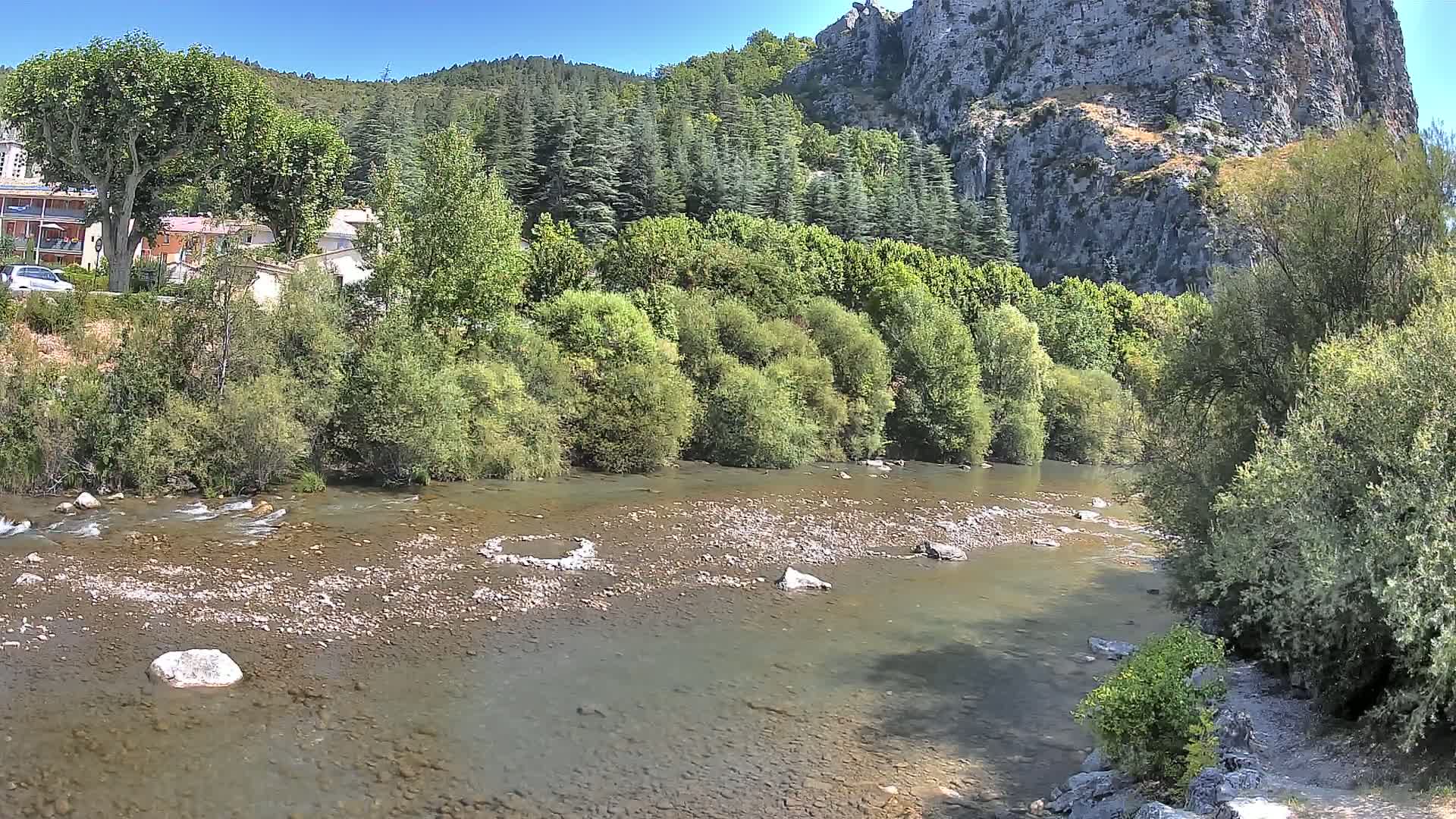 Castellane Verdon River Coast Live  Cam - Castellane, Alpes-de-Haute-Provence, Provence-Alpes-Cote d’Azur, France
