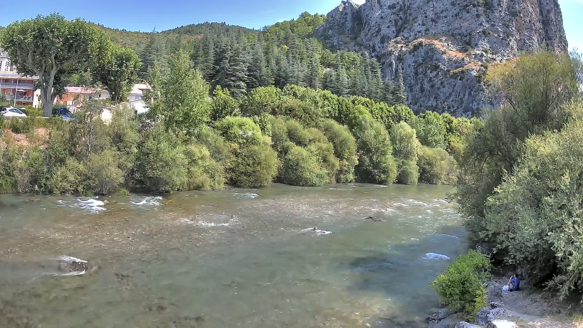 Castellane Verdon River Coast Live  Cam - Castellane, Alpes-de-Haute-Provence, Provence-Alpes-Cote d’Azur, France