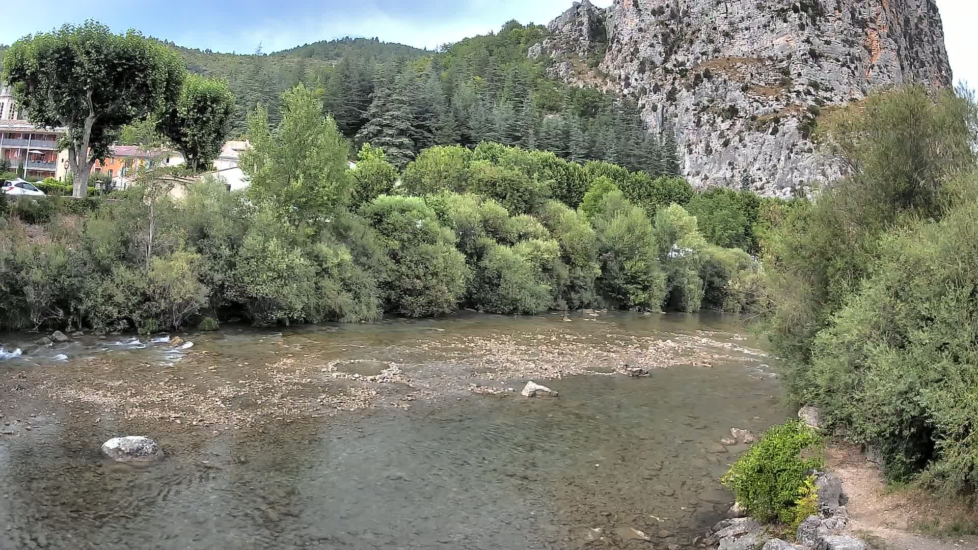 Castellane Verdon River Coast Live  Cam - Castellane, Alpes-de-Haute-Provence, Provence-Alpes-Cote d’Azur, France