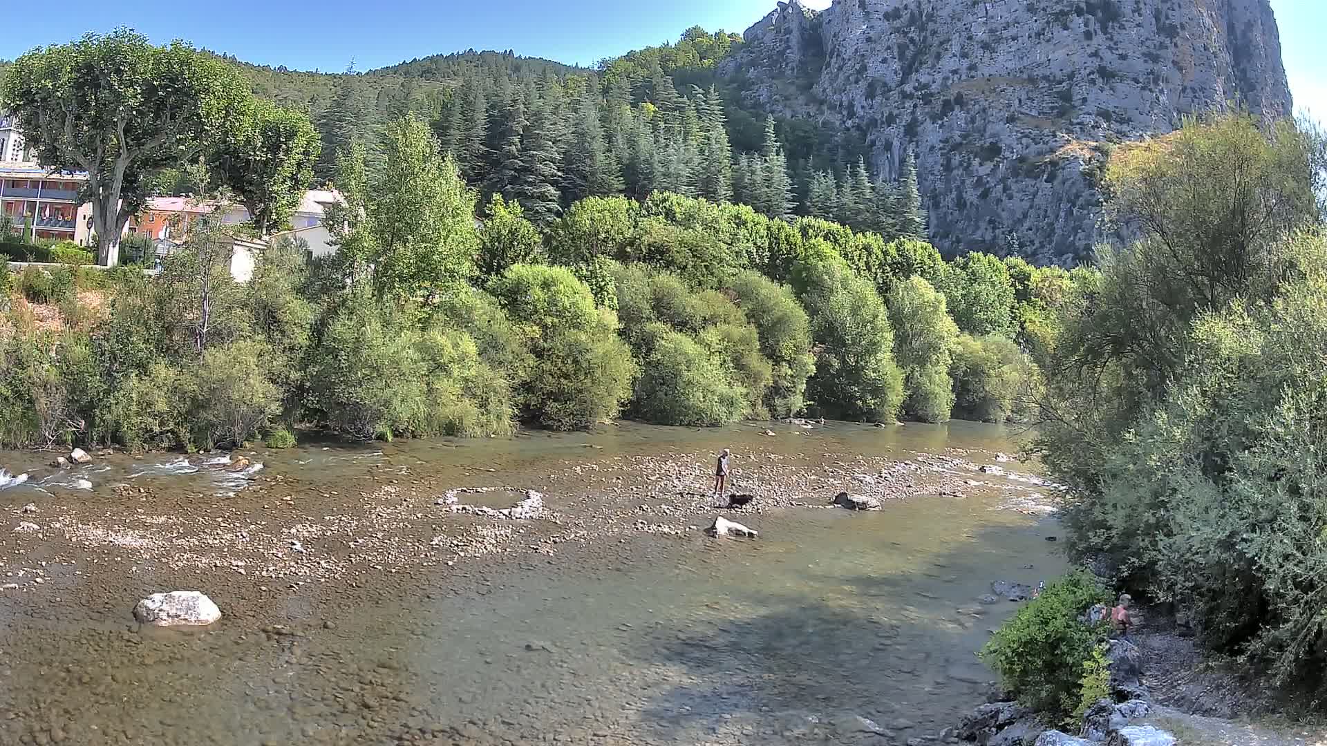 Castellane Verdon River Coast Live  Cam - Castellane, Alpes-de-Haute-Provence, Provence-Alpes-Cote d’Azur, France