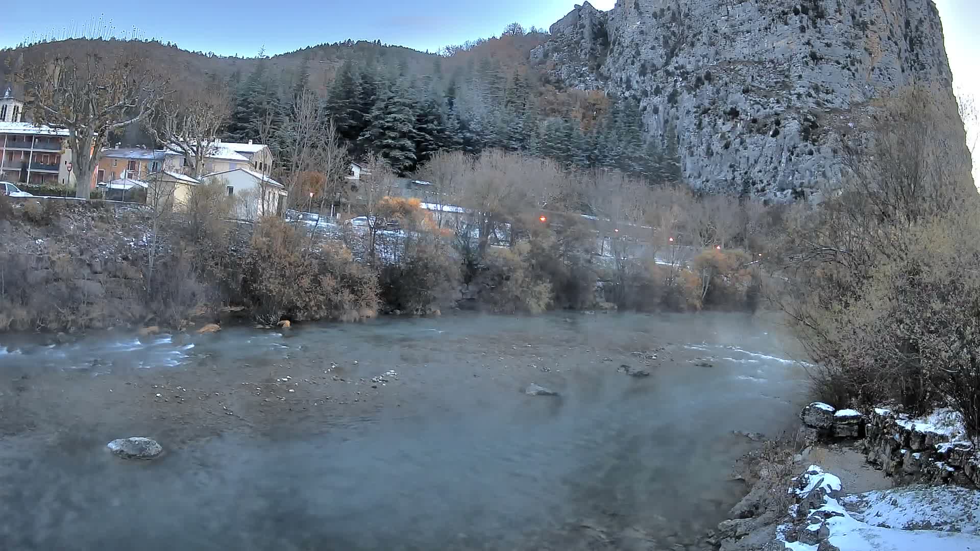 Castellane Verdon River Coast Live  Cam - Castellane, Alpes-de-Haute-Provence, Provence-Alpes-Cote d’Azur, France