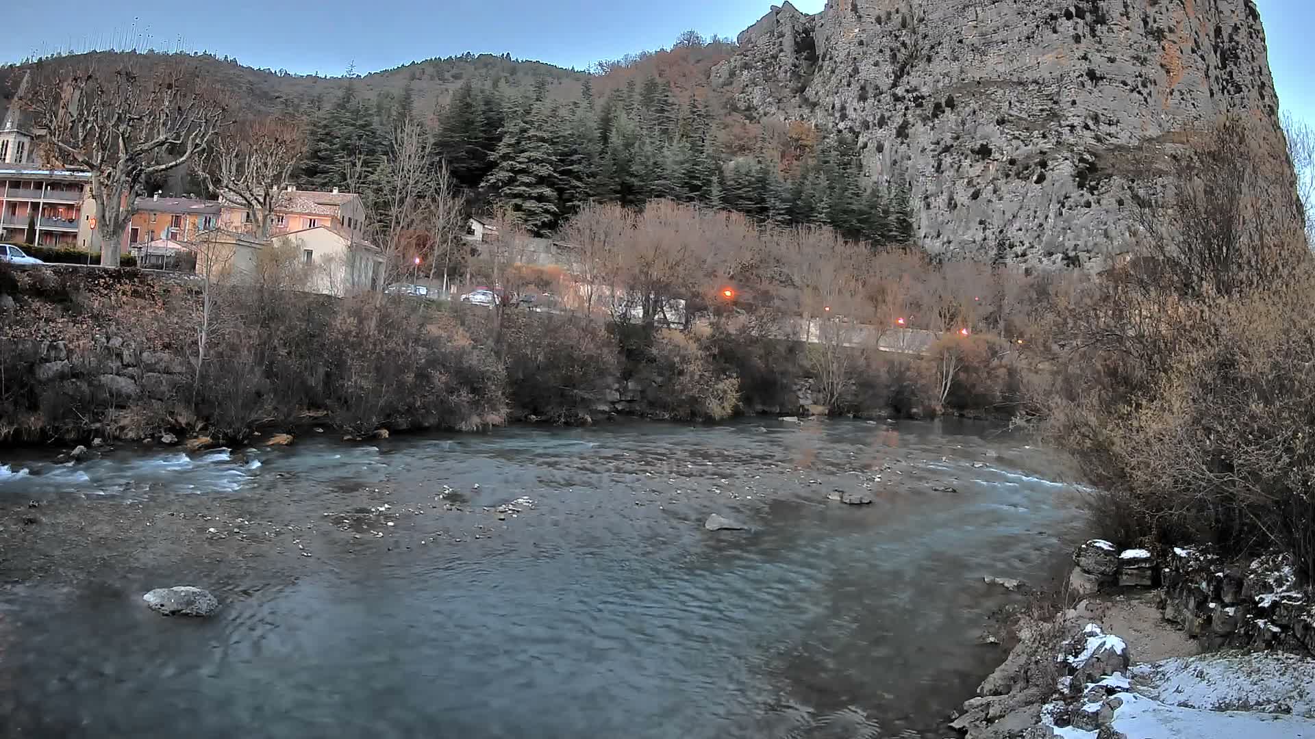 Castellane Verdon River Coast Live  Cam - Castellane, Alpes-de-Haute-Provence, Provence-Alpes-Cote d’Azur, France