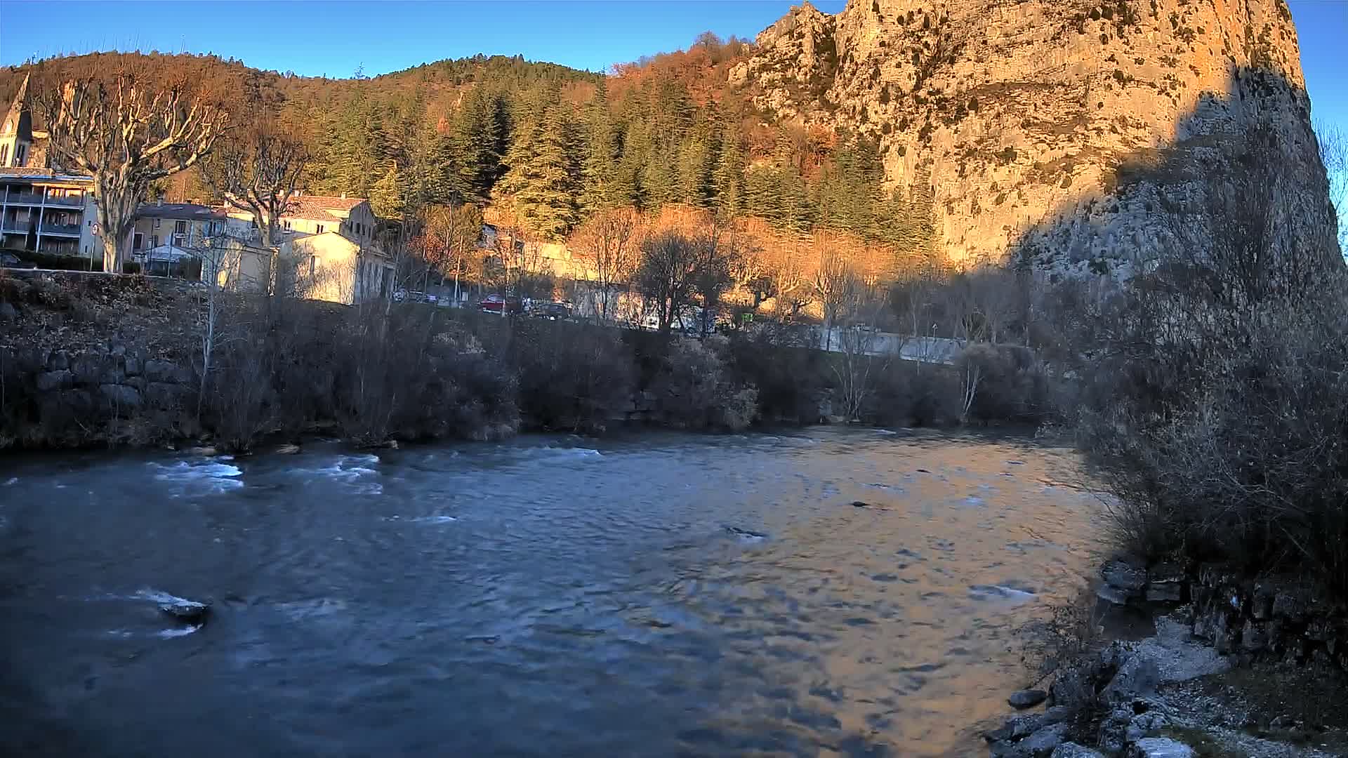 Castellane Verdon River Coast Live  Cam - Castellane, Alpes-de-Haute-Provence, Provence-Alpes-Cote d’Azur, France
