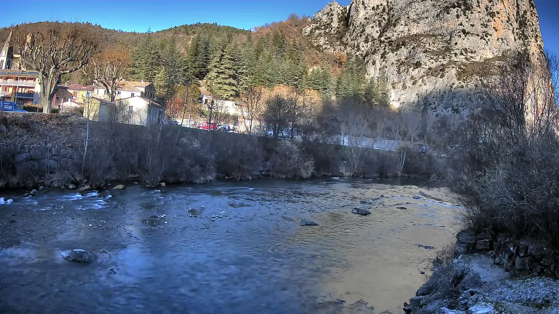 Castellane Verdon River Coast Live  Cam - Castellane, Alpes-de-Haute-Provence, Provence-Alpes-Cote d’Azur, France