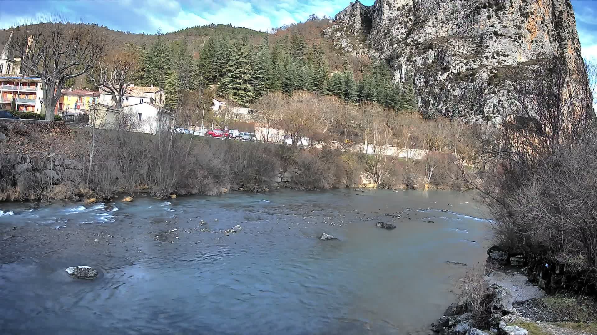 Castellane Verdon River Coast Live  Cam - Castellane, Alpes-de-Haute-Provence, Provence-Alpes-Cote d’Azur, France