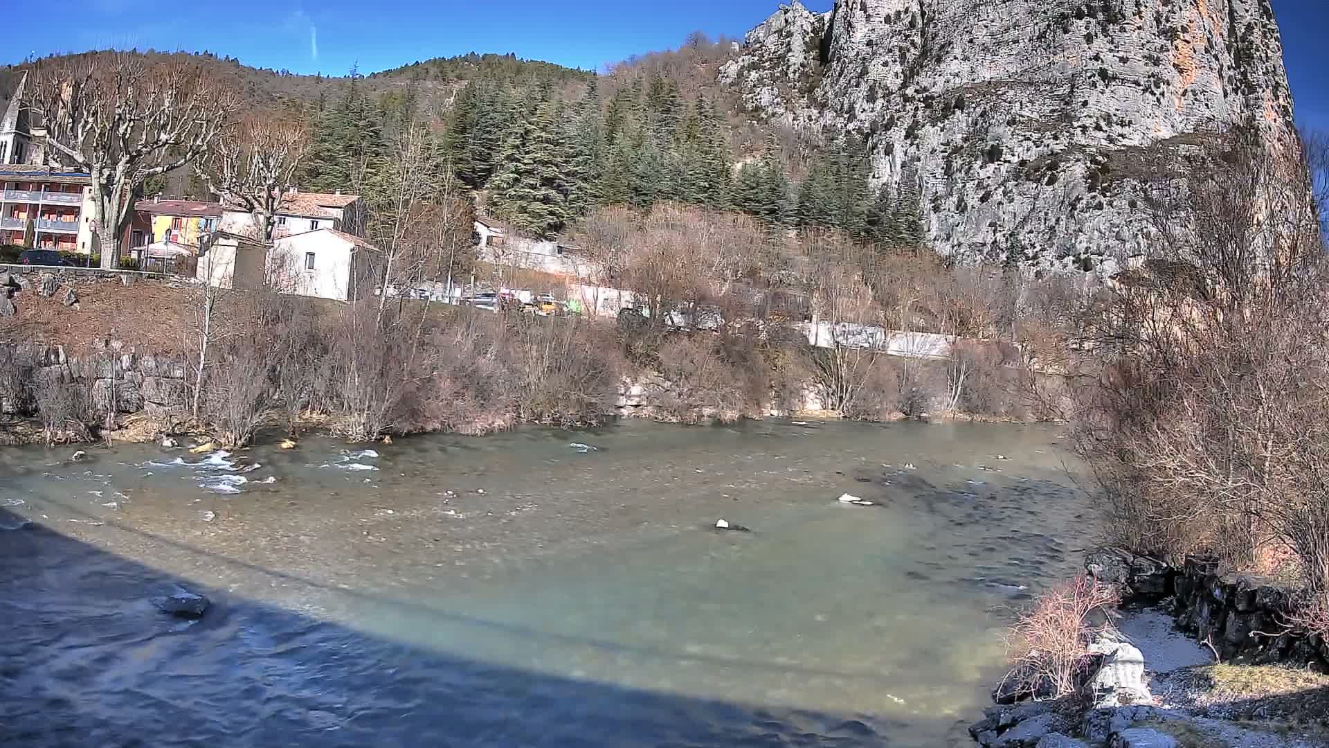 Castellane Verdon River Coast Live  Cam - Castellane, Alpes-de-Haute-Provence, Provence-Alpes-Cote d’Azur, France