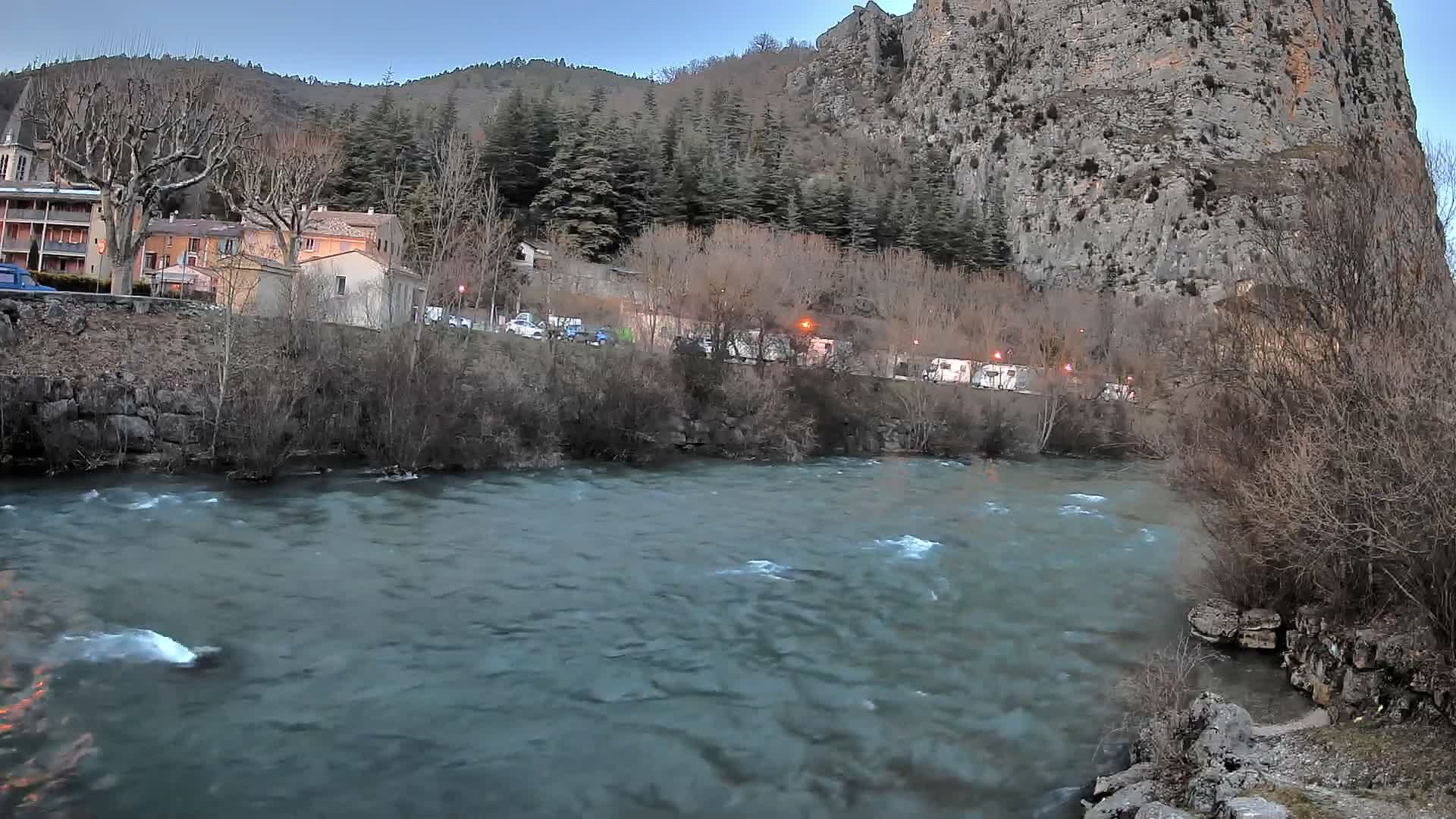 Castellane Verdon River Coast Live  Cam - Castellane, Alpes-de-Haute-Provence, Provence-Alpes-Cote d’Azur, France