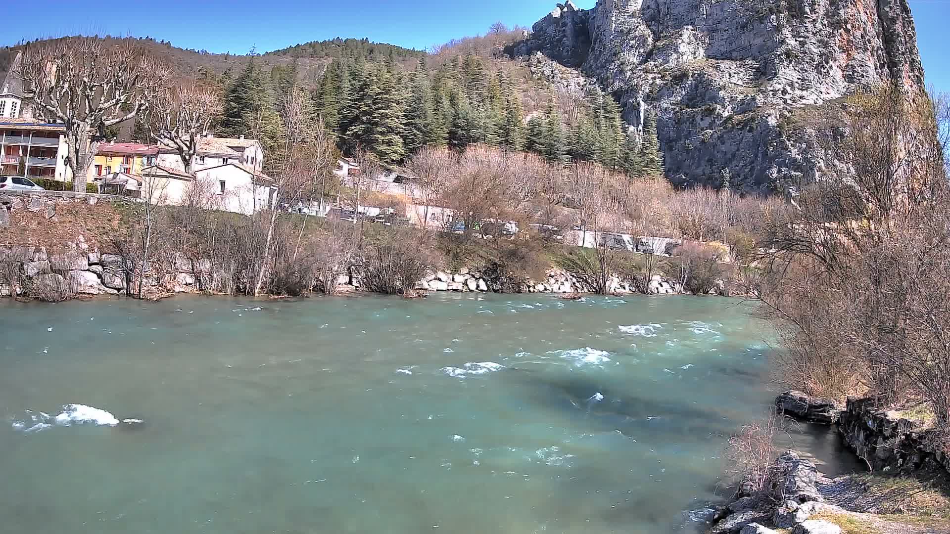 Castellane Verdon River Coast Live  Cam - Castellane, Alpes-de-Haute-Provence, Provence-Alpes-Cote d’Azur, France