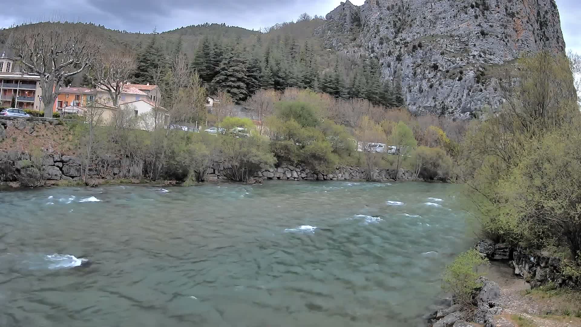 Castellane Verdon River Coast Live  Cam - Castellane, Alpes-de-Haute-Provence, Provence-Alpes-Cote d’Azur, France