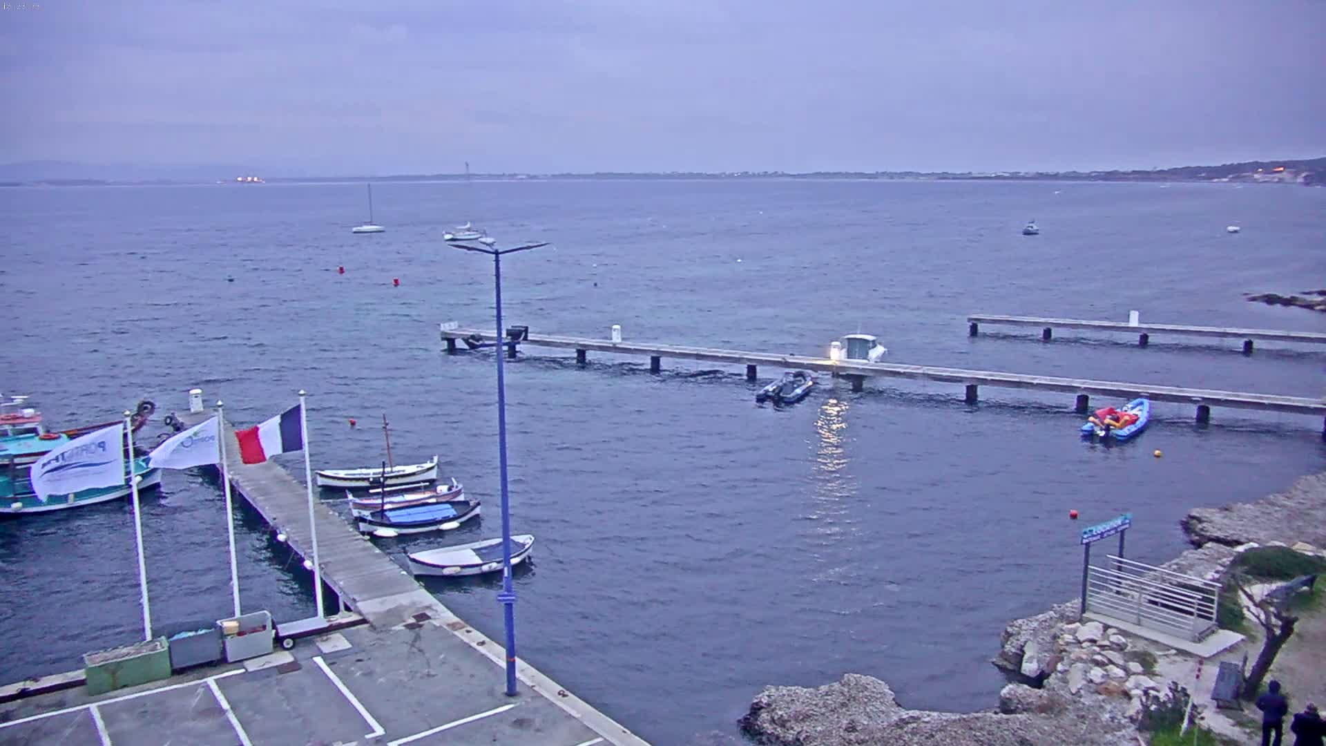 Hyeres, La Madrague Seaport Live Cam - Toulon, Var, Provence-Alpes-Côte d’Azur, France