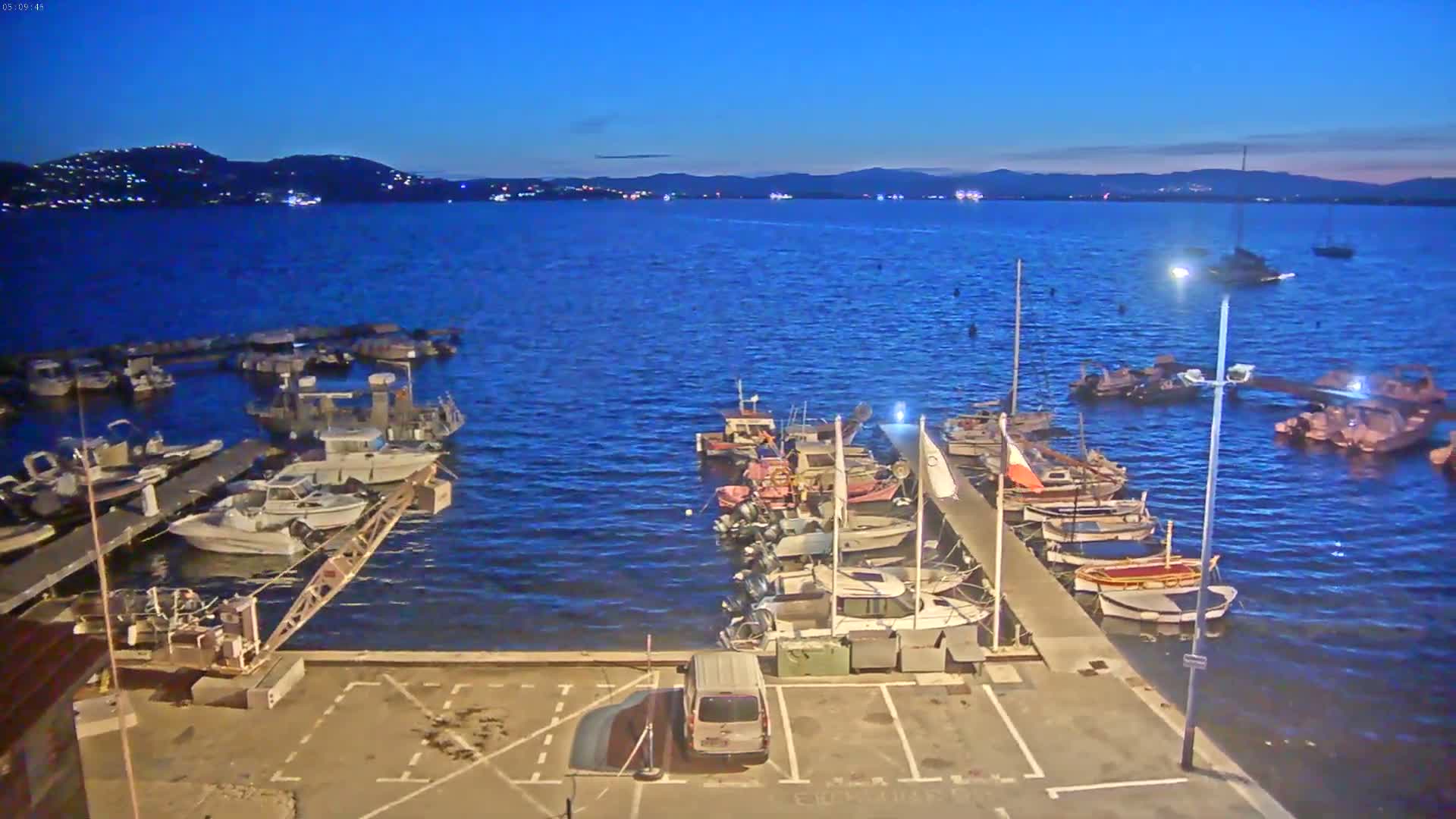 Hyeres, La Madrague Seaport Live Cam - Toulon, Var, Provence-Alpes-Côte d’Azur, France