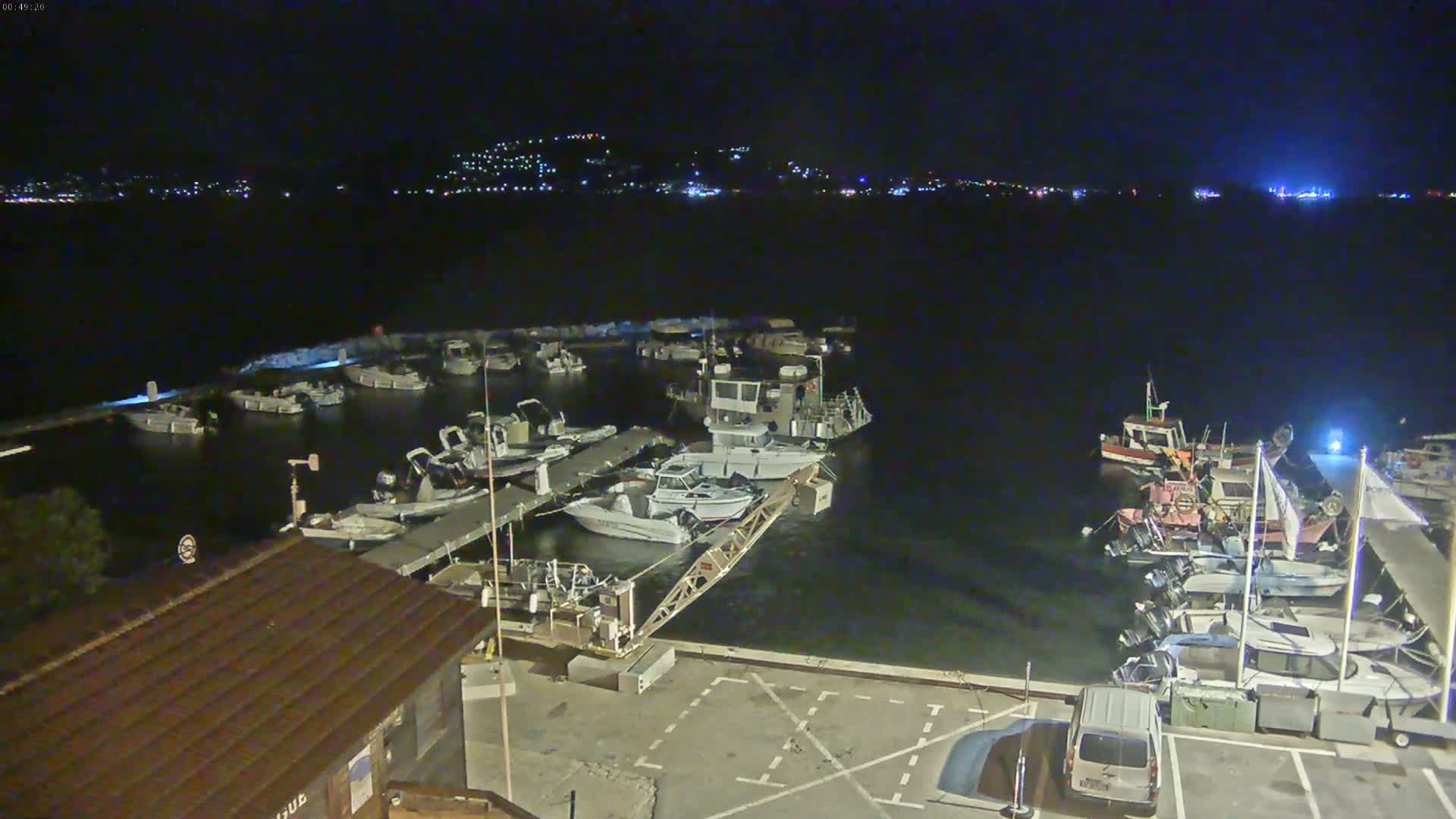 Hyeres, La Madrague Seaport Live Cam - Toulon, Var, Provence-Alpes-Côte d’Azur, France