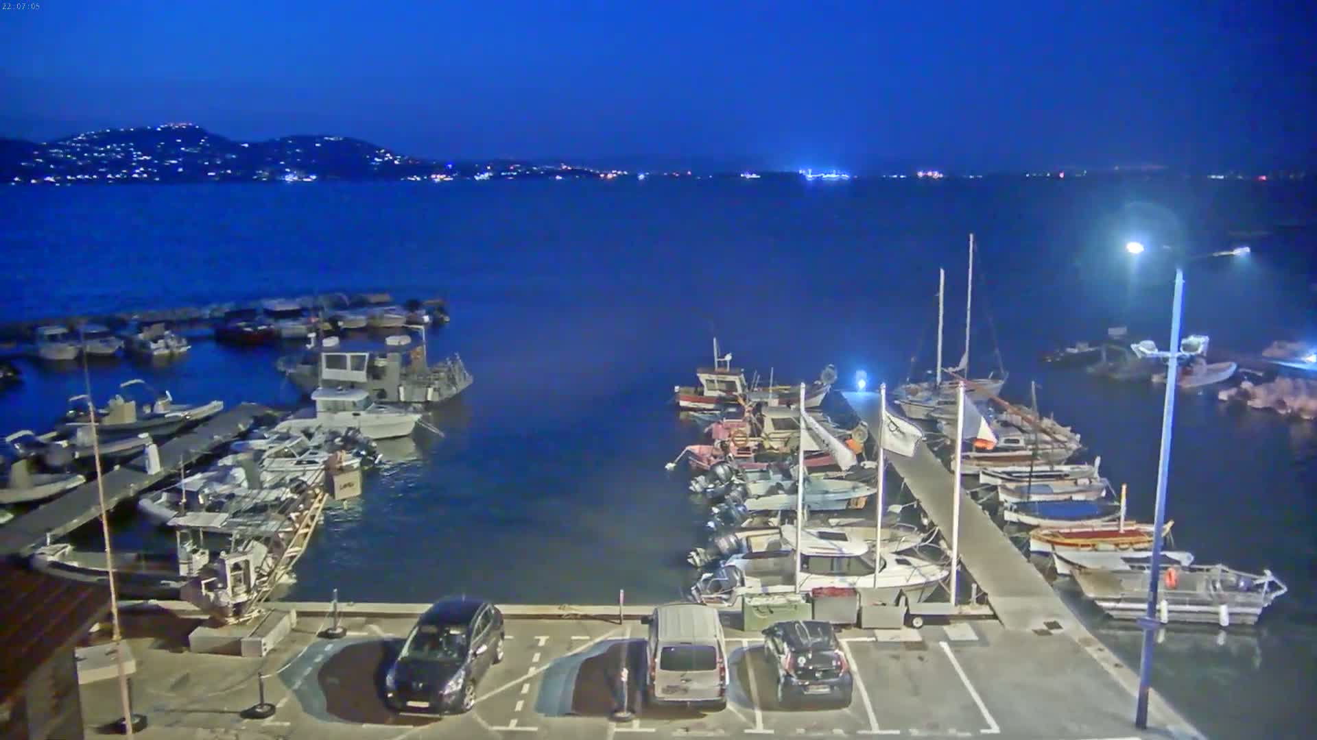 Hyeres, La Madrague Seaport Live Cam - Toulon, Var, Provence-Alpes-Côte d’Azur, France