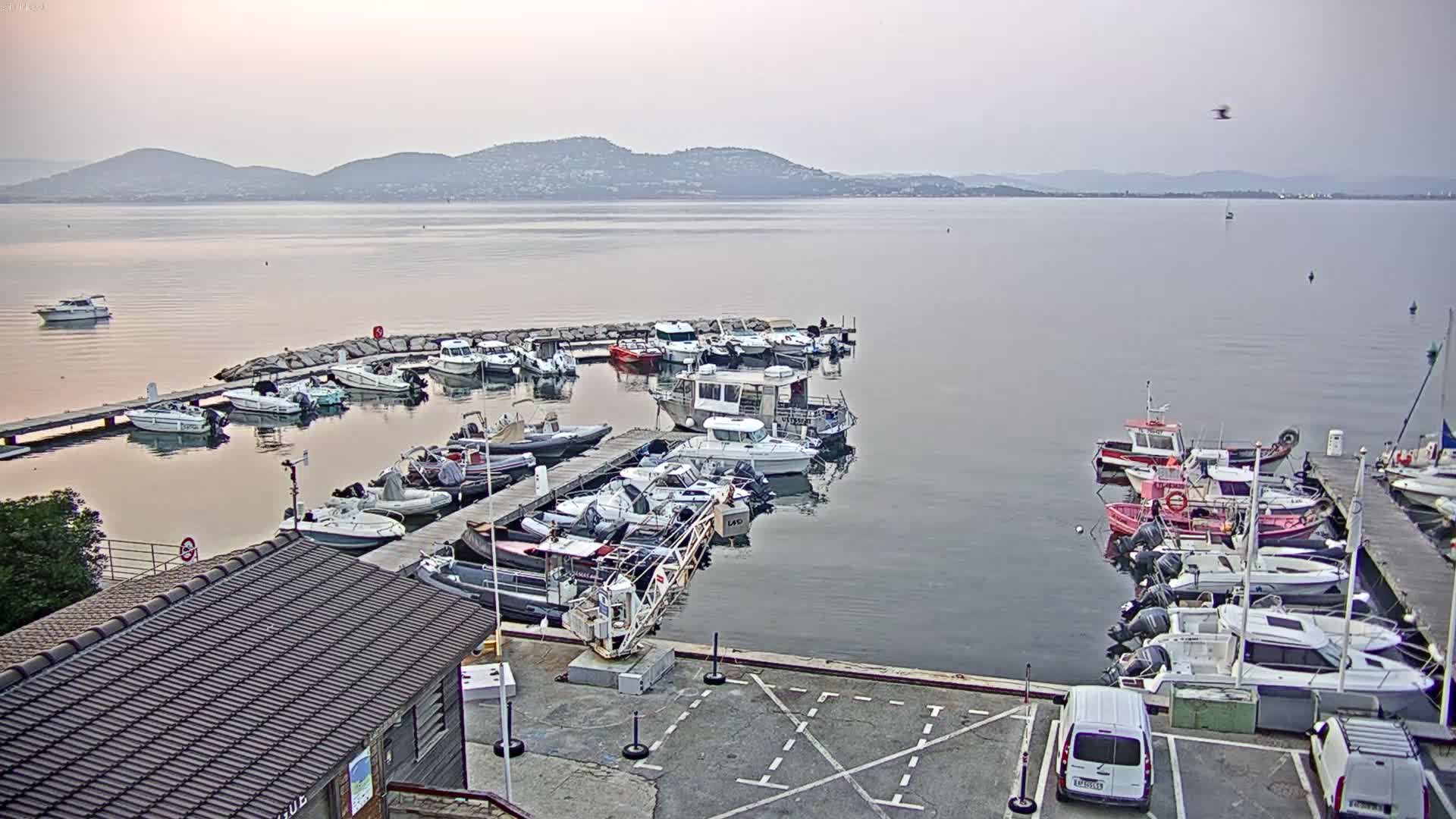 Hyeres, La Madrague Seaport Live Cam - Toulon, Var, Provence-Alpes-Côte d’Azur, France