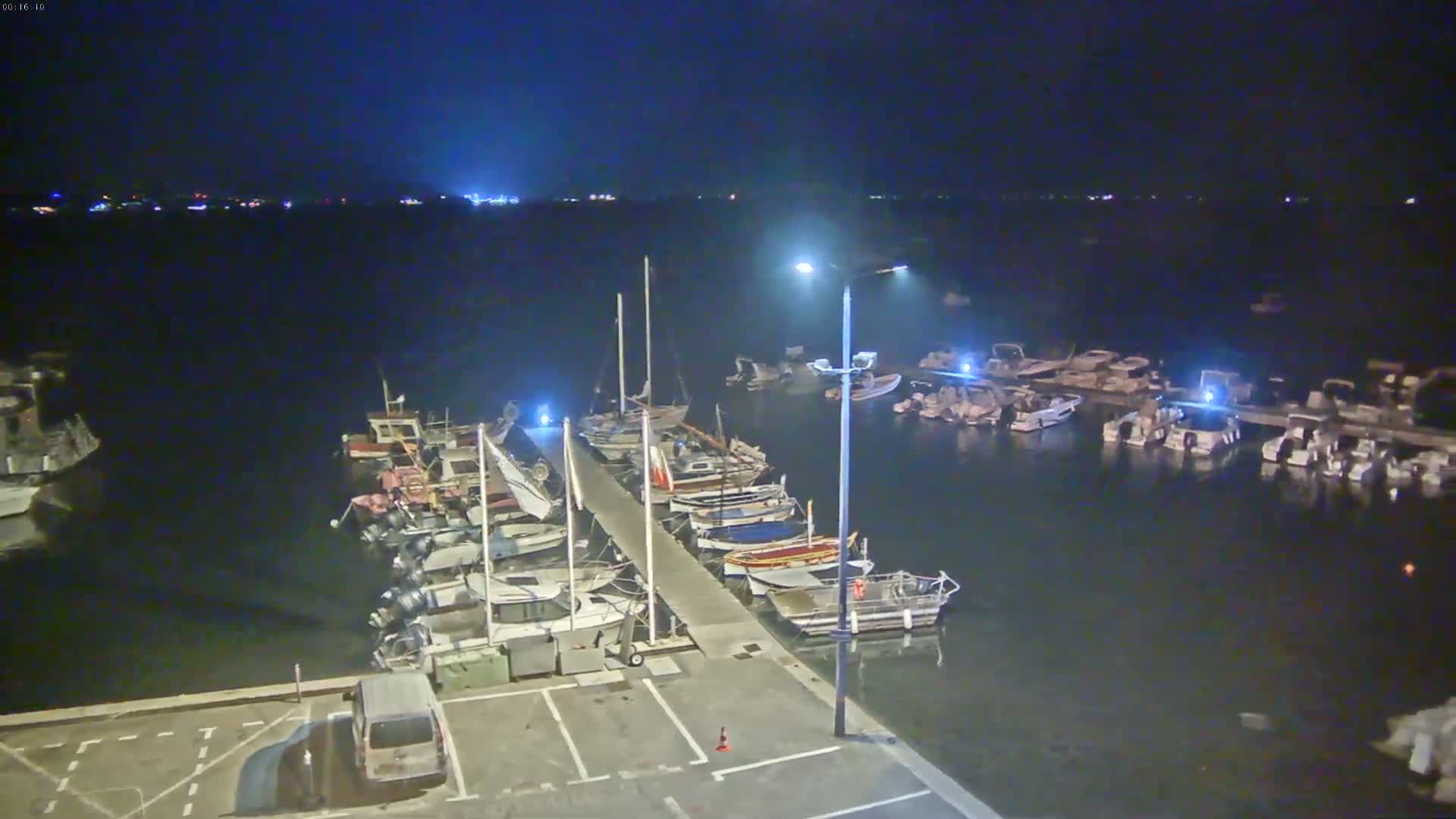 Hyeres, La Madrague Seaport Live Cam - Toulon, Var, Provence-Alpes-Côte d’Azur, France