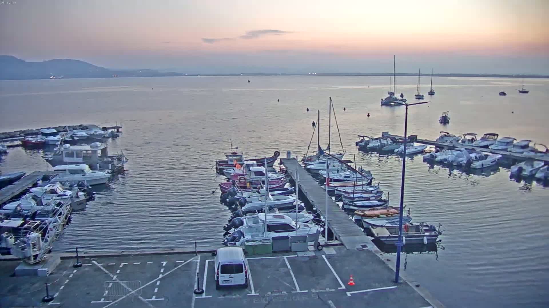 Hyeres, La Madrague Seaport Live Cam - Toulon, Var, Provence-Alpes-Côte d’Azur, France