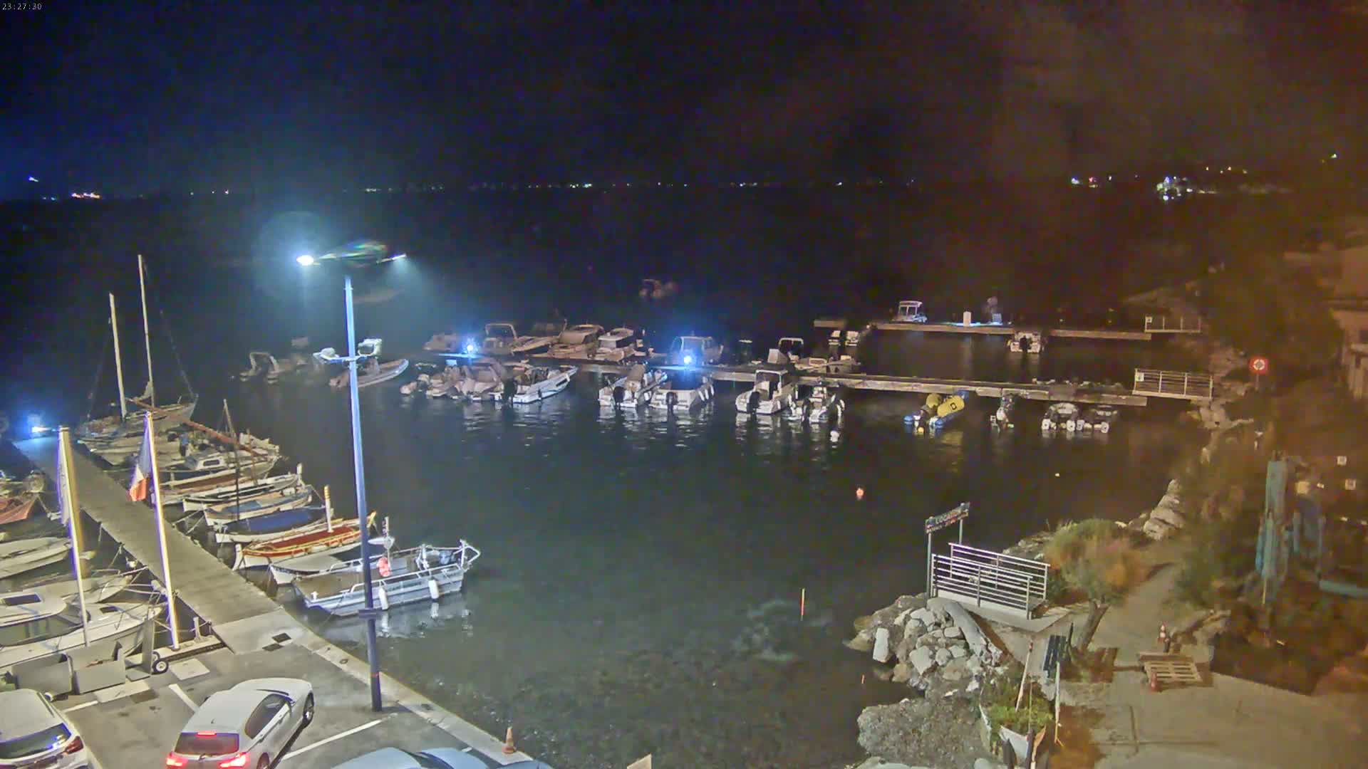 Hyeres, La Madrague Seaport Live Cam - Toulon, Var, Provence-Alpes-Côte d’Azur, France