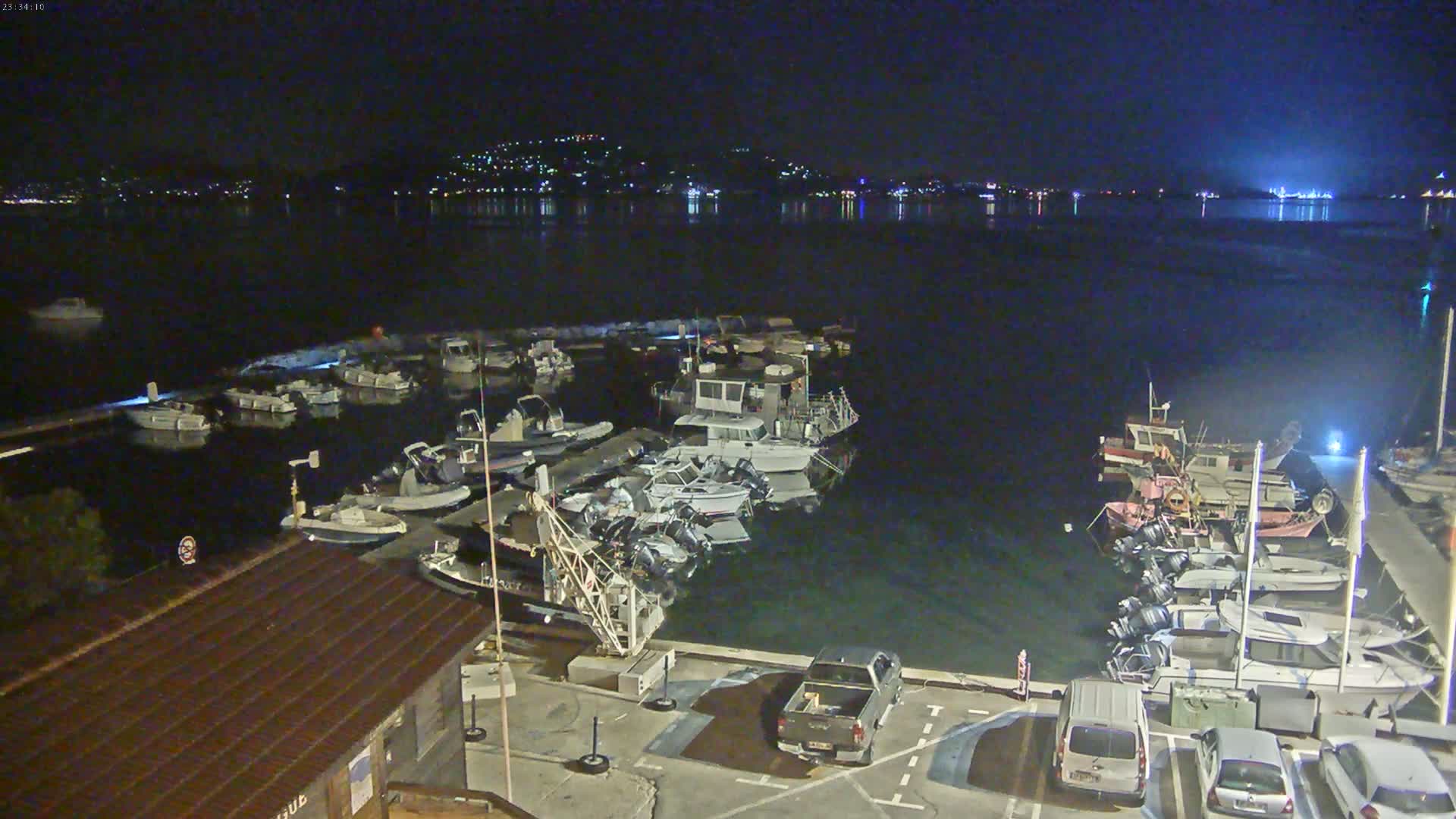 Hyeres, La Madrague Seaport Live Cam - Toulon, Var, Provence-Alpes-Côte d’Azur, France