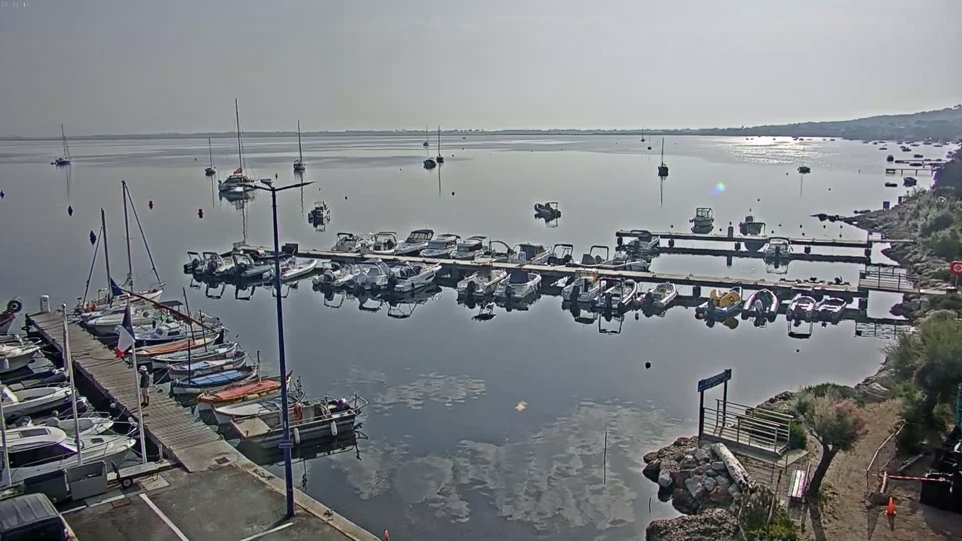 Hyeres, La Madrague Seaport Live Cam - Toulon, Var, Provence-Alpes-Côte d’Azur, France