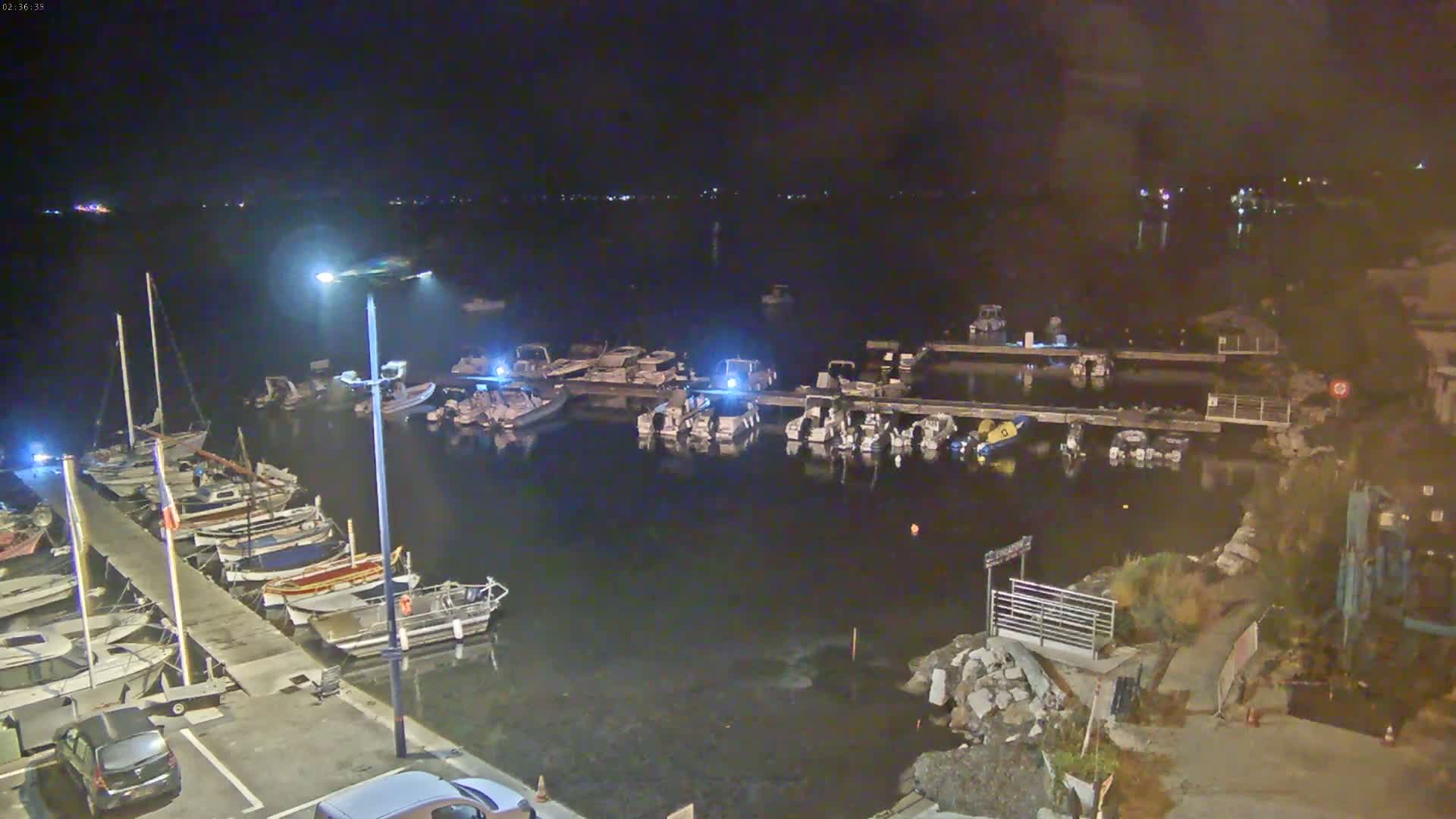 Hyeres, La Madrague Seaport Live Cam - Toulon, Var, Provence-Alpes-Côte d’Azur, France