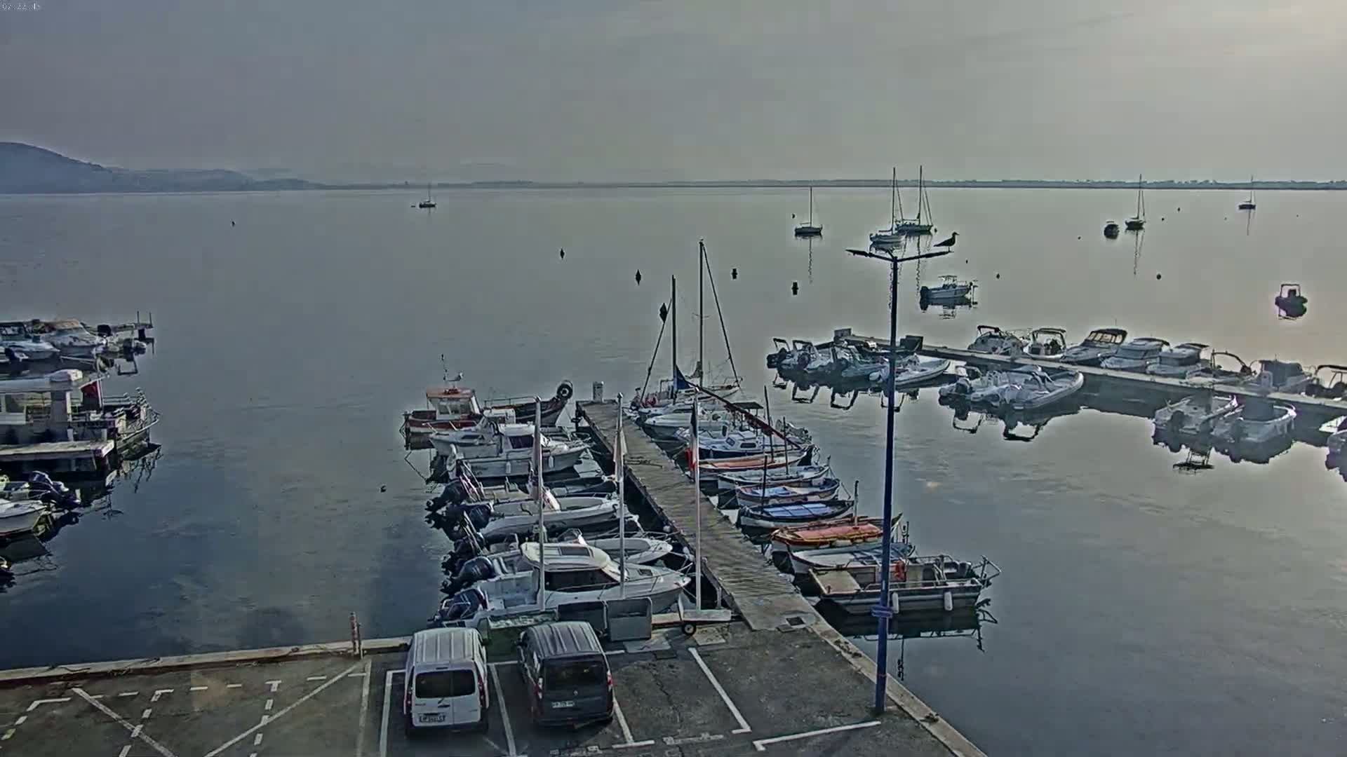 Hyeres, La Madrague Seaport Live Cam - Toulon, Var, Provence-Alpes-Côte d’Azur, France