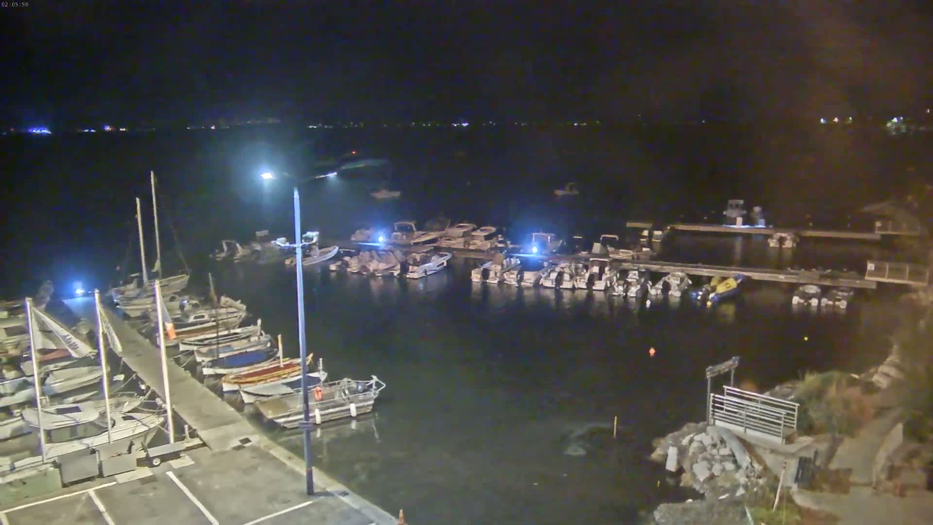 Hyeres, La Madrague Seaport Live Cam - Toulon, Var, Provence-Alpes-Côte d’Azur, France