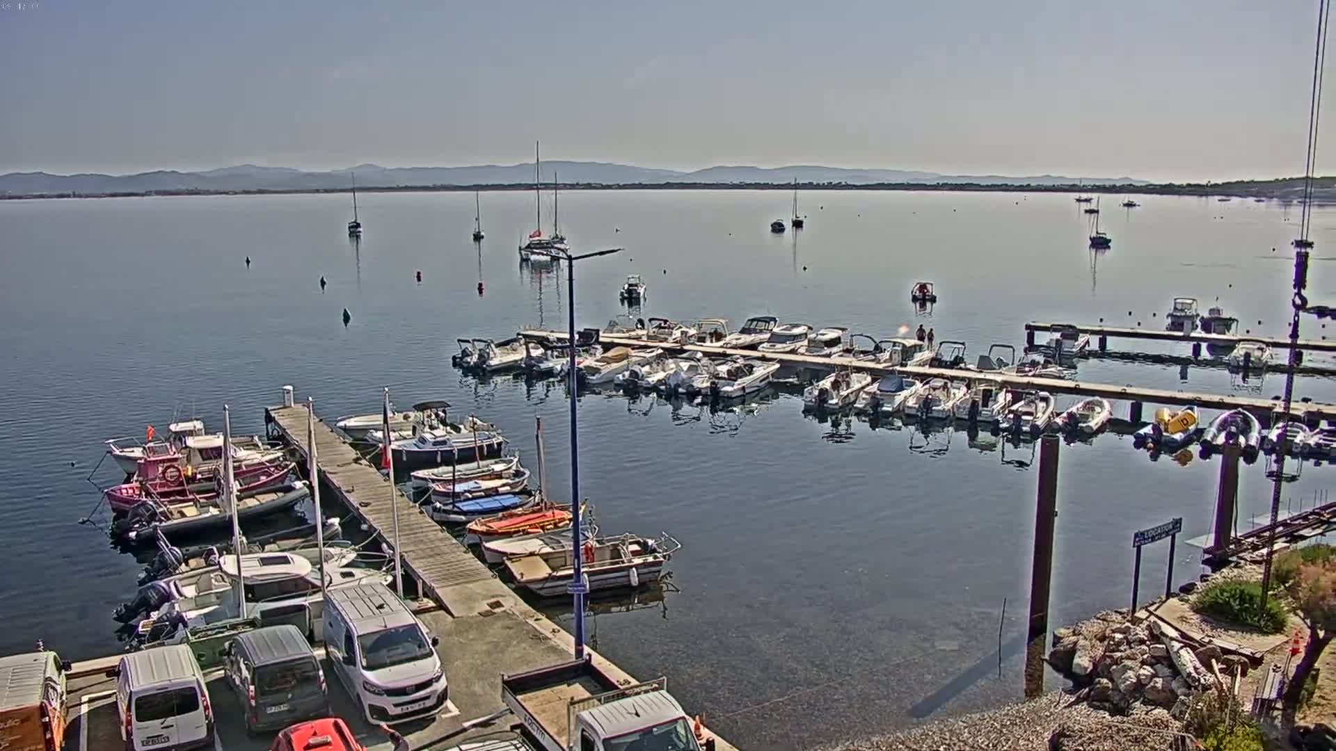 Hyeres, La Madrague Seaport Live Cam - Toulon, Var, Provence-Alpes-Côte d’Azur, France