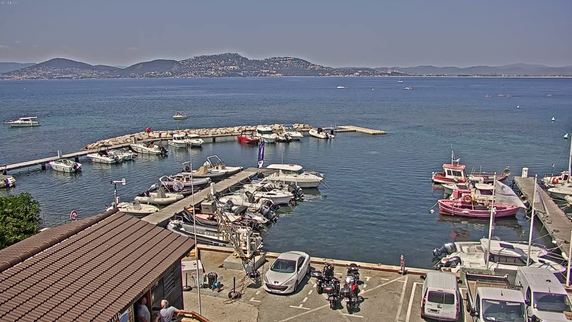 Hyeres, La Madrague Seaport Live Cam - Toulon, Var, Provence-Alpes-Côte d’Azur, France