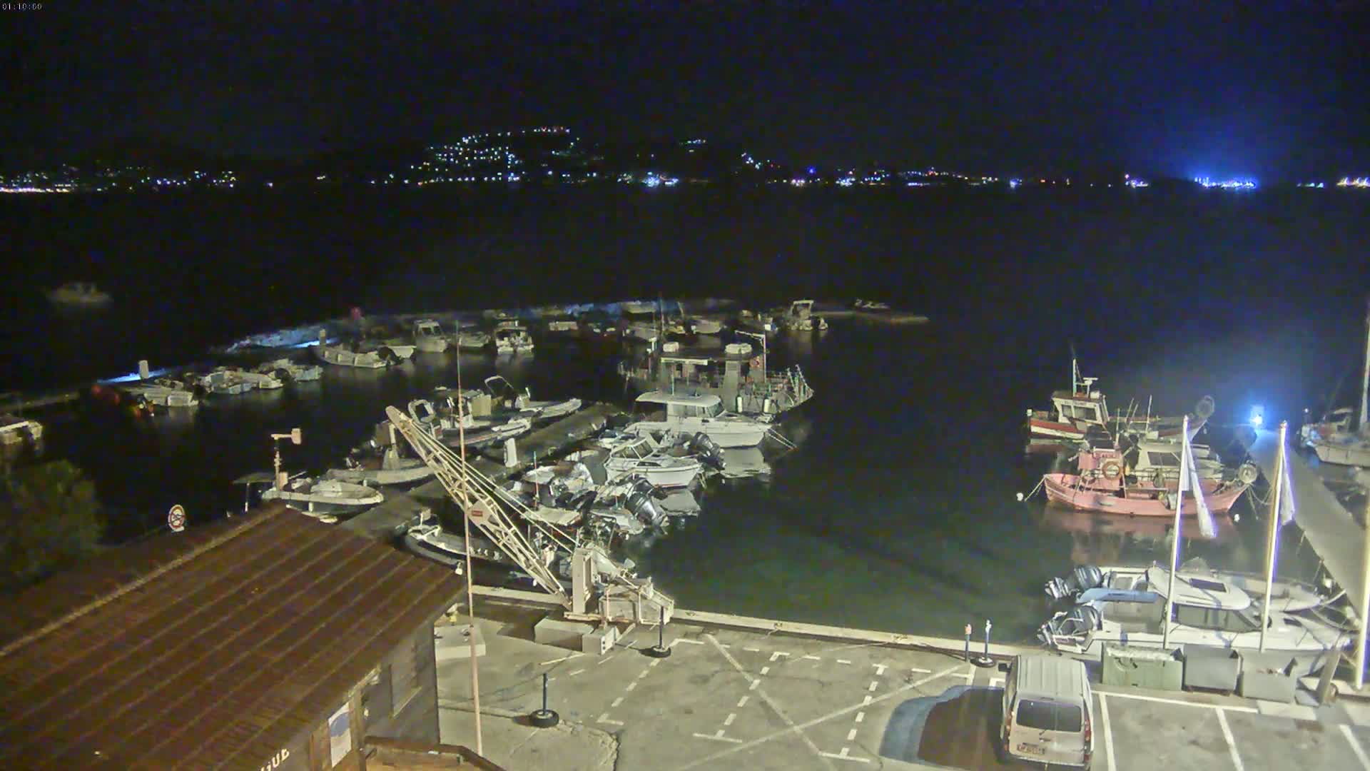 Hyeres, La Madrague Seaport Live Cam - Toulon, Var, Provence-Alpes-Côte d’Azur, France