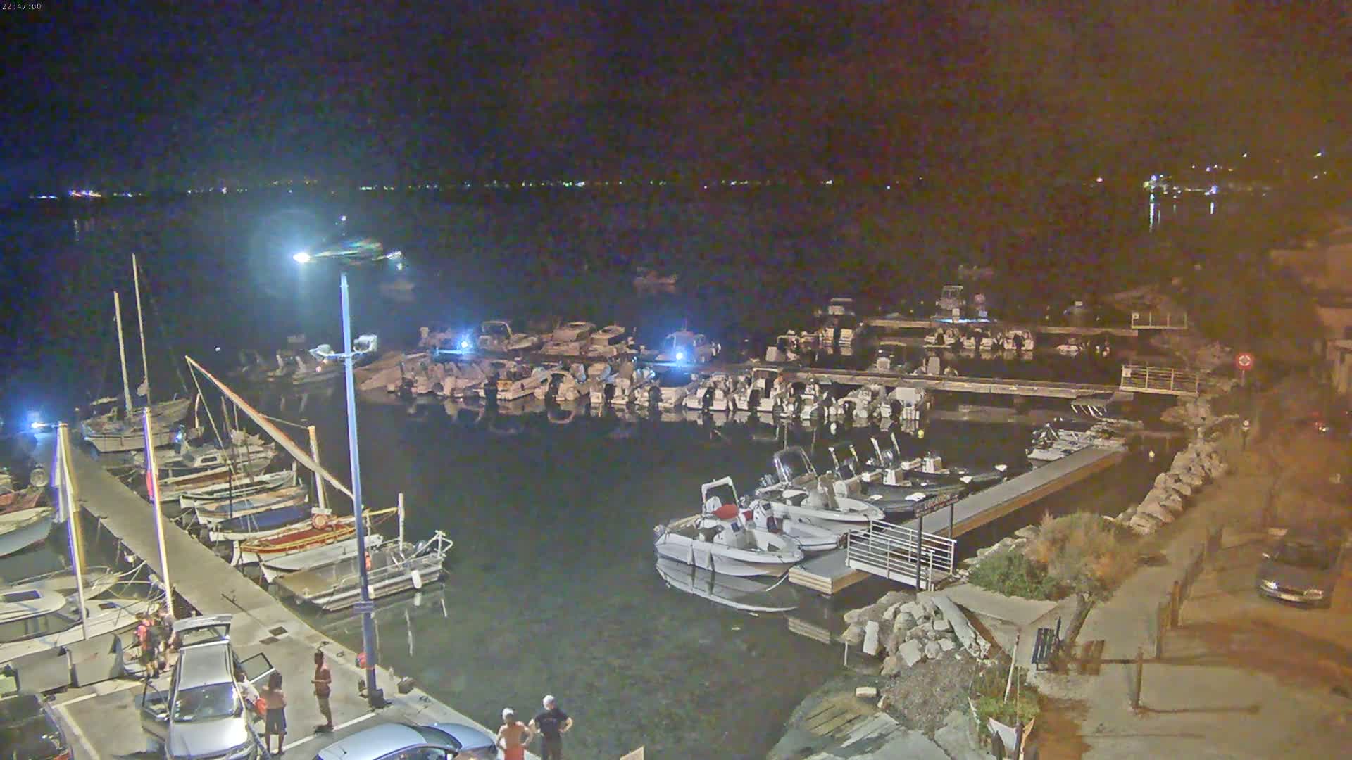 Hyeres, La Madrague Seaport Live Cam - Toulon, Var, Provence-Alpes-Côte d’Azur, France