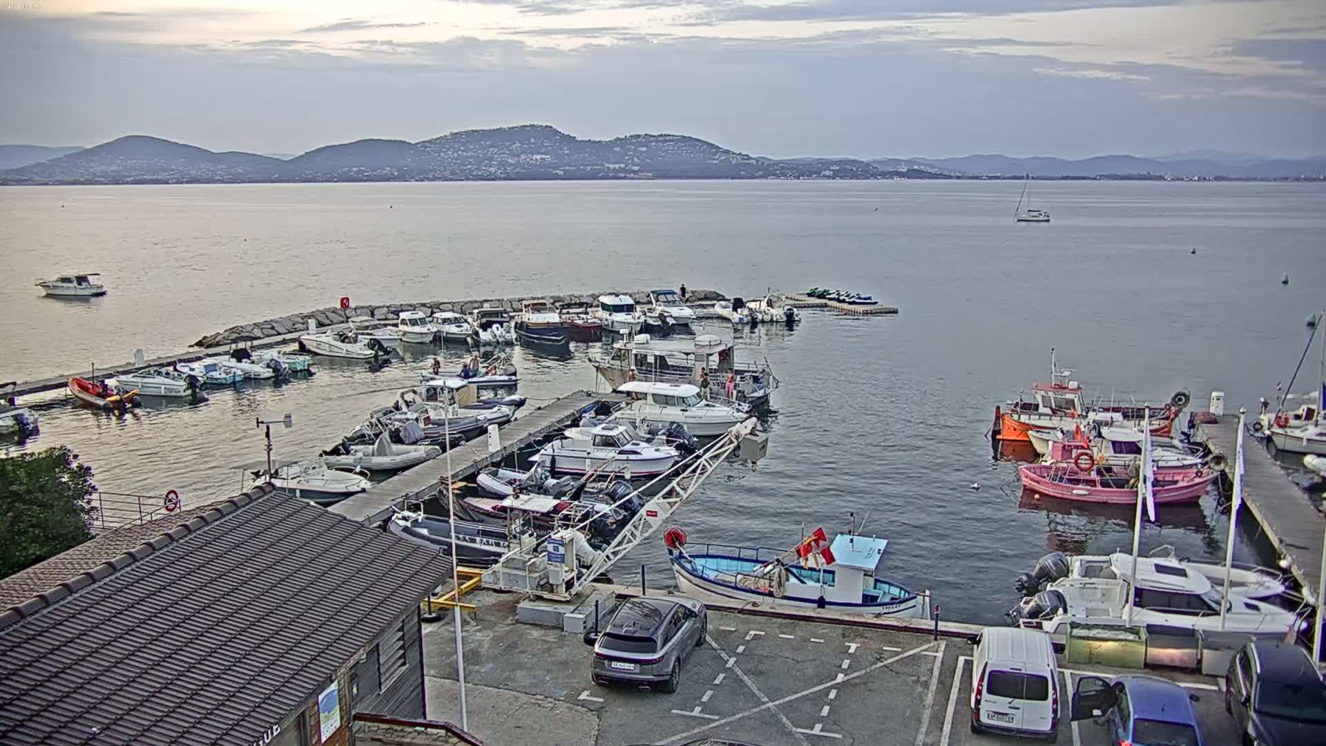 Hyeres, La Madrague Seaport Live Cam - Toulon, Var, Provence-Alpes-Côte d’Azur, France