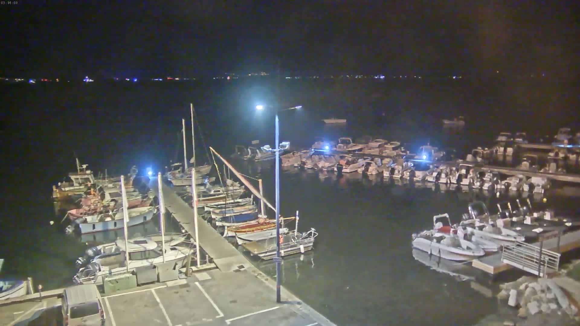 Hyeres, La Madrague Seaport Live Cam - Toulon, Var, Provence-Alpes-Côte d’Azur, France