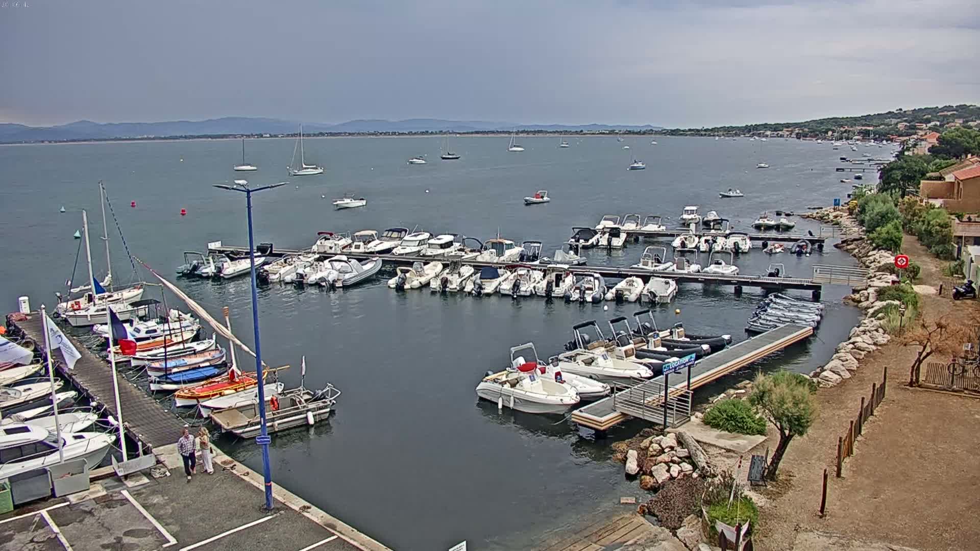 Hyeres, La Madrague Seaport Live Cam - Toulon, Var, Provence-Alpes-Côte d’Azur, France
